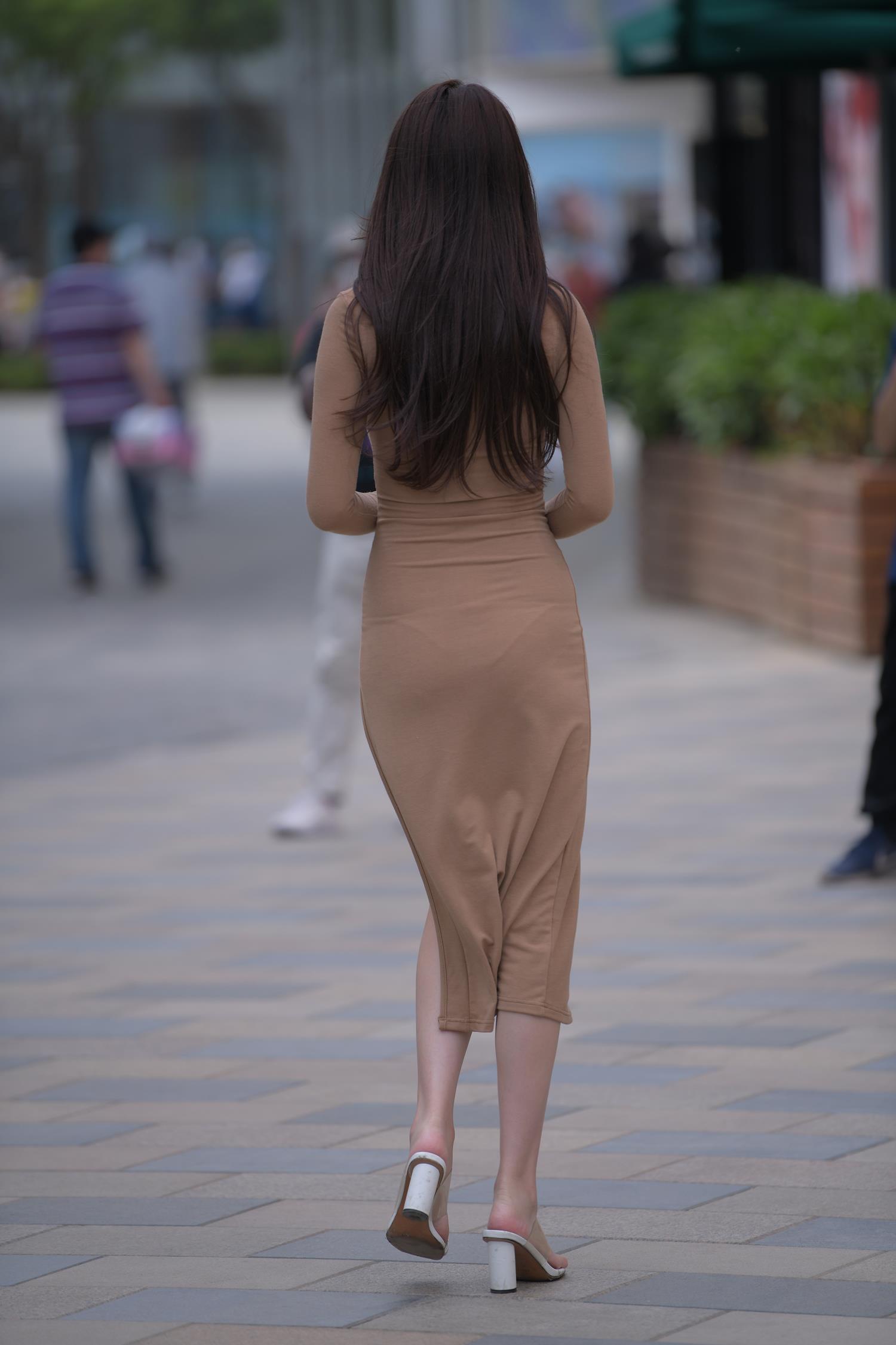 精选街拍作品 NO.3857 美丽修身长裙[94P/146MB]插图