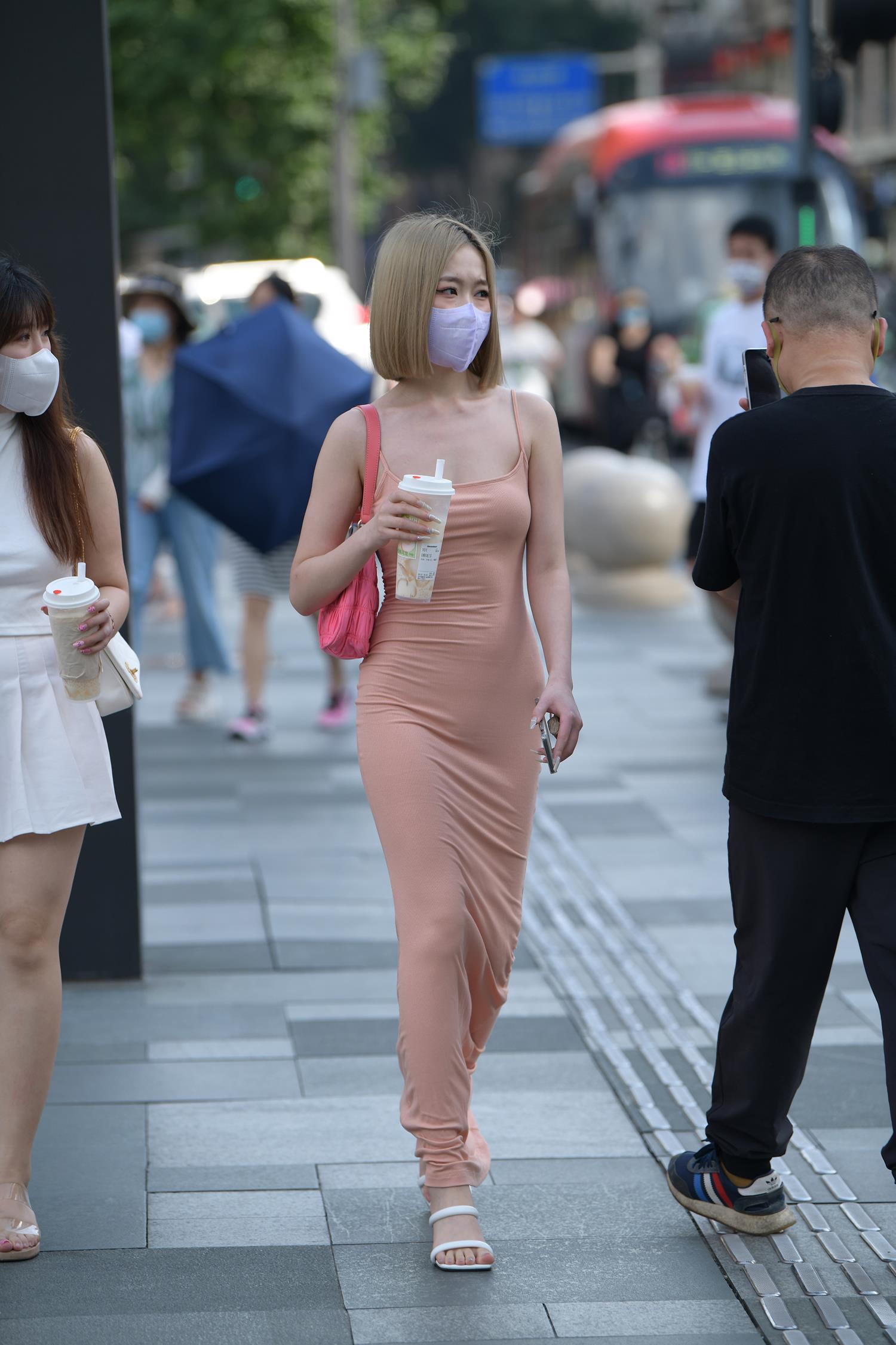 精选街拍作品 NO.3844 优雅修身长裙[59P/122MB]插图1