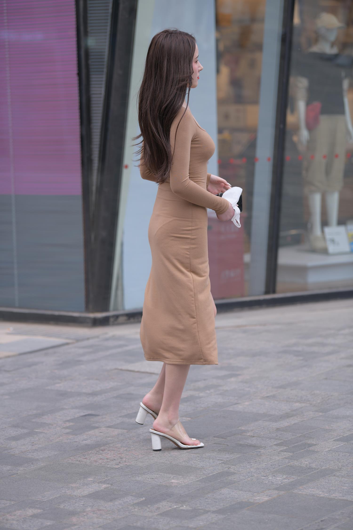 精选街拍作品 NO.3857 美丽修身长裙[94P/146MB]插图3