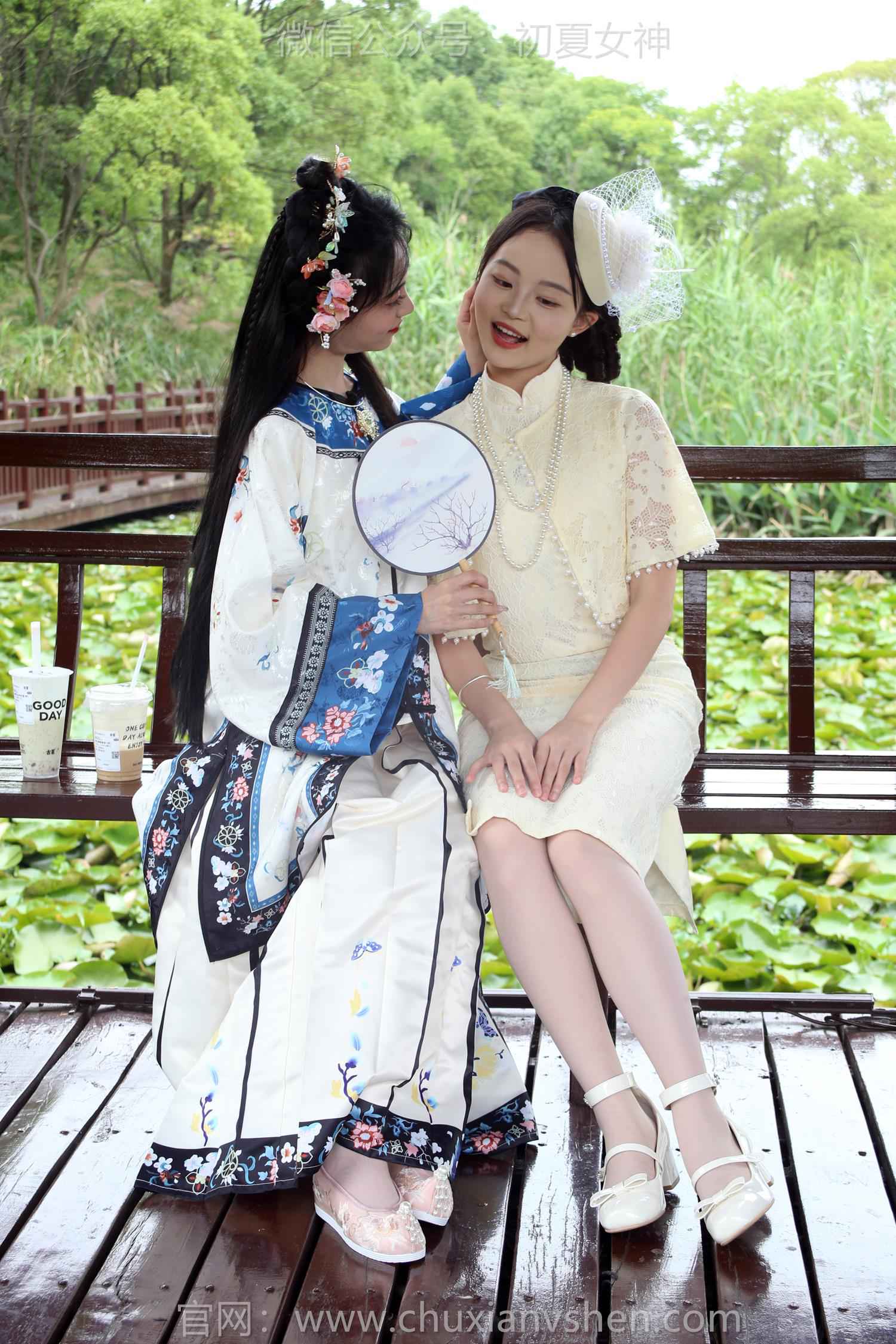 初夏女神 NO.213 柒柒、双双 留洋晚清[120P/1V/5.22GB]插图2