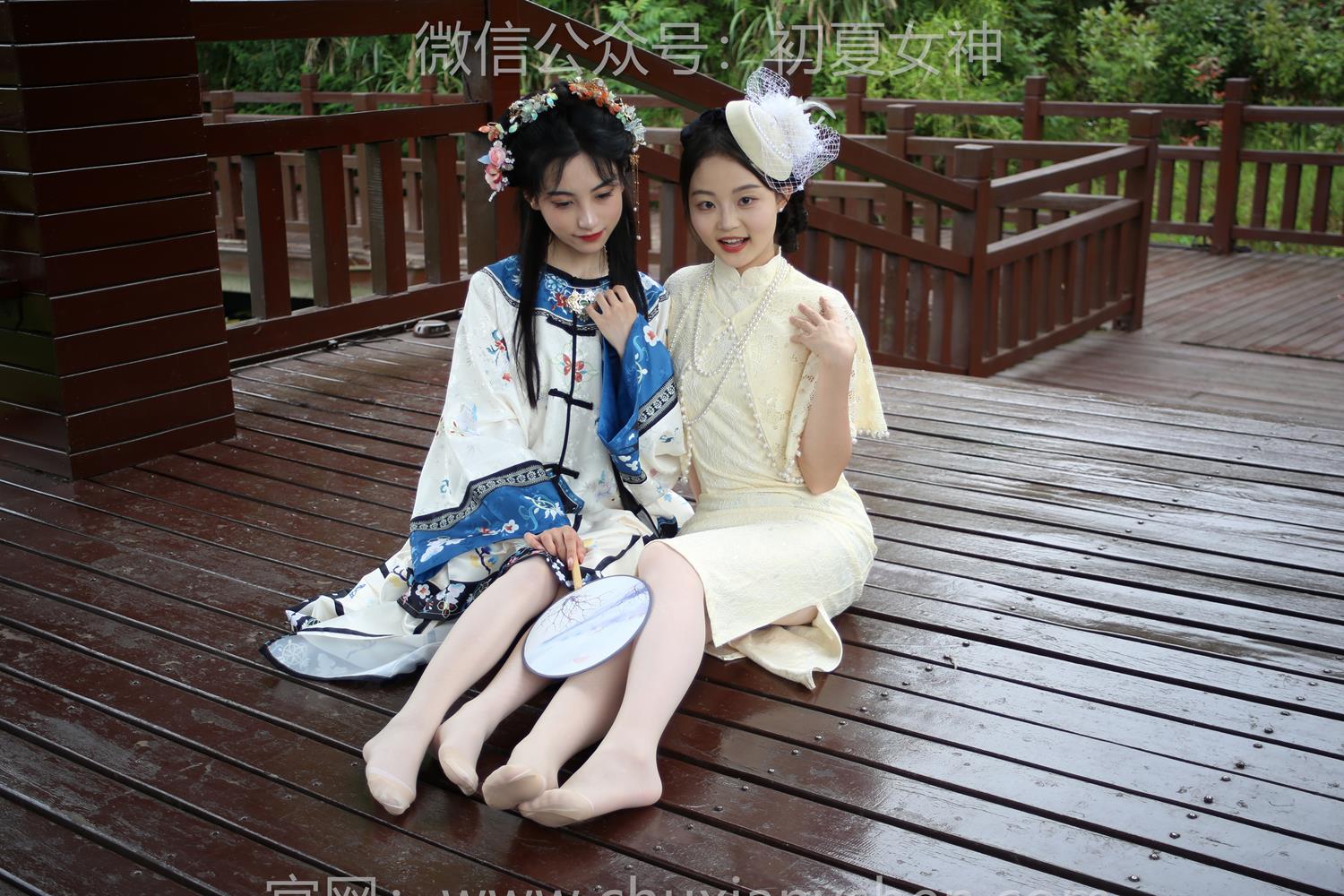 初夏女神 NO.213 柒柒、双双 留洋晚清[120P/1V/5.22GB]插图3