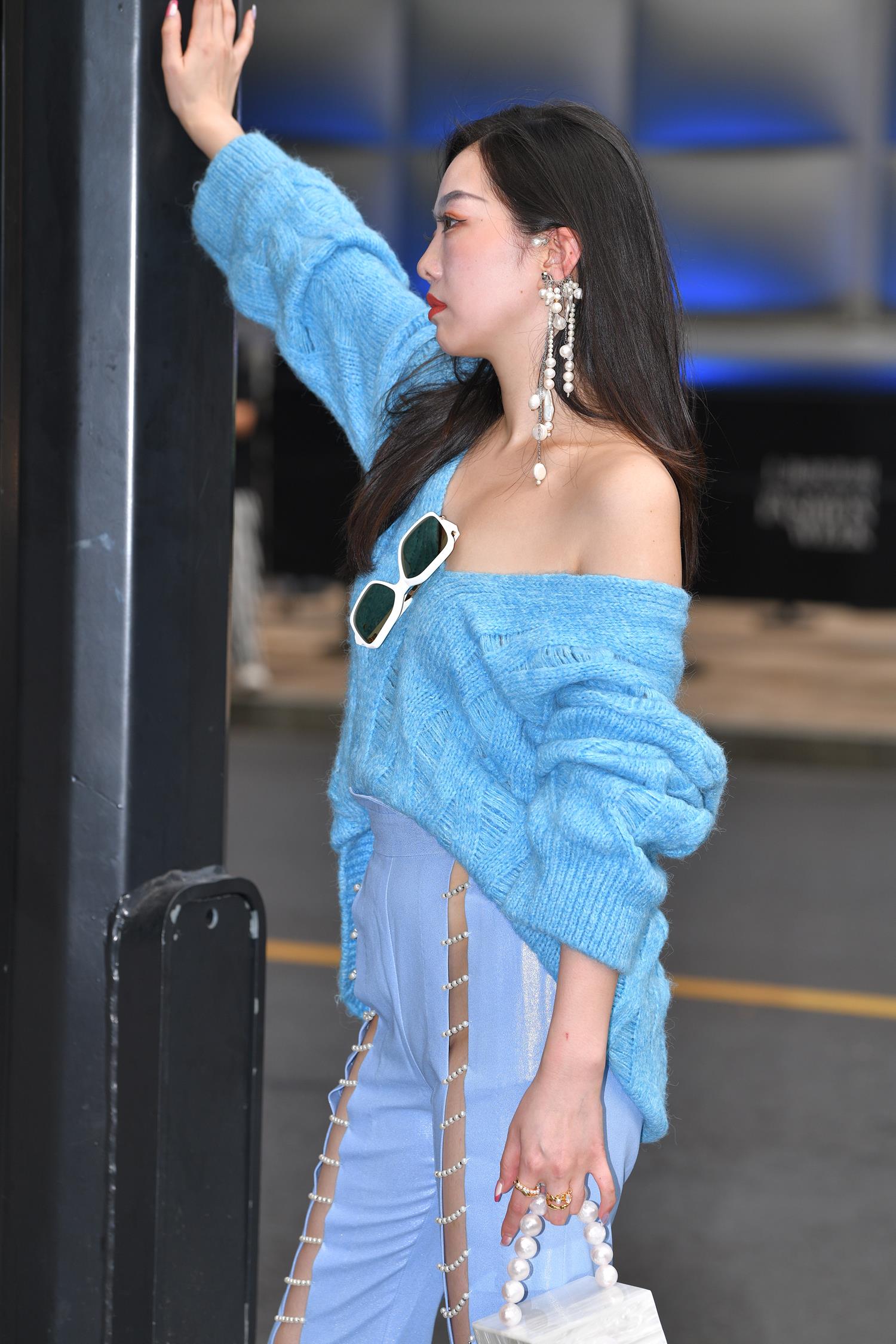 精选街拍作品 NO.4021 时尚皮裤搭配[140P/425MB]插图2