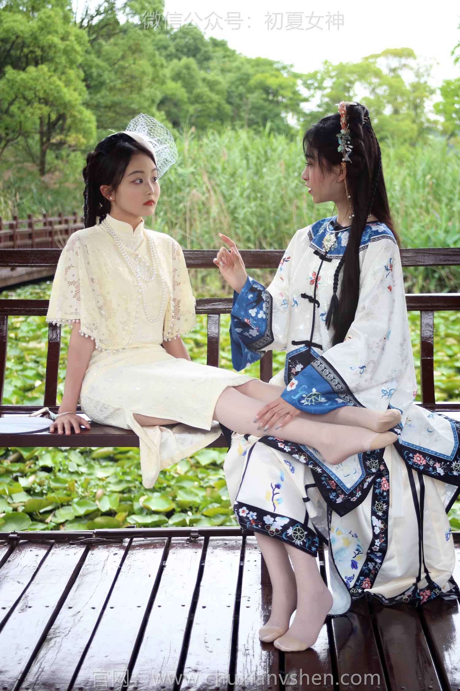 初夏女神 NO.213 柒柒、双双 留洋晚清[120P/1V/5.22GB]插图