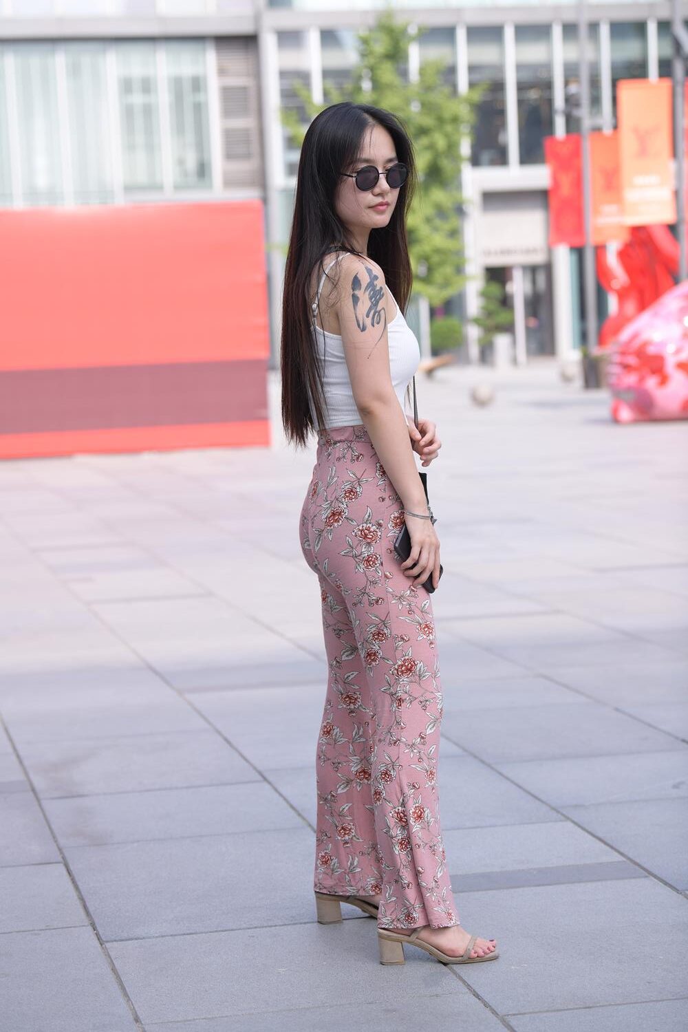 精选街拍作品 NO.3889 碎花西裤[166P/394MB]插图5