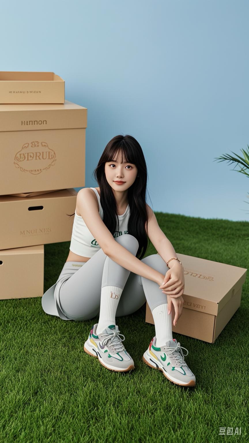 甜予摄影非官方AI版 NO.104 璇璇-帆布鞋、白棉袜、裸足、小人国剧情[142P/34.14MB]插图