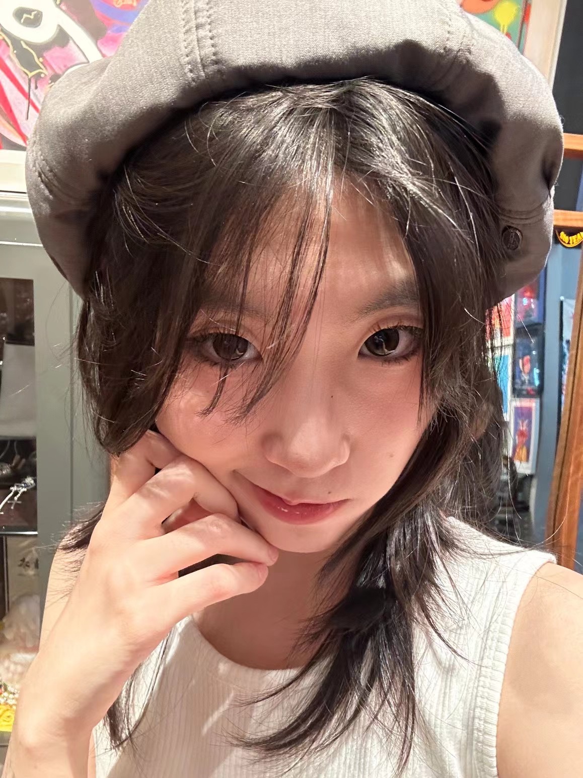 套路颜值超高的高中校花拍脚[25P/8V/617M]插图