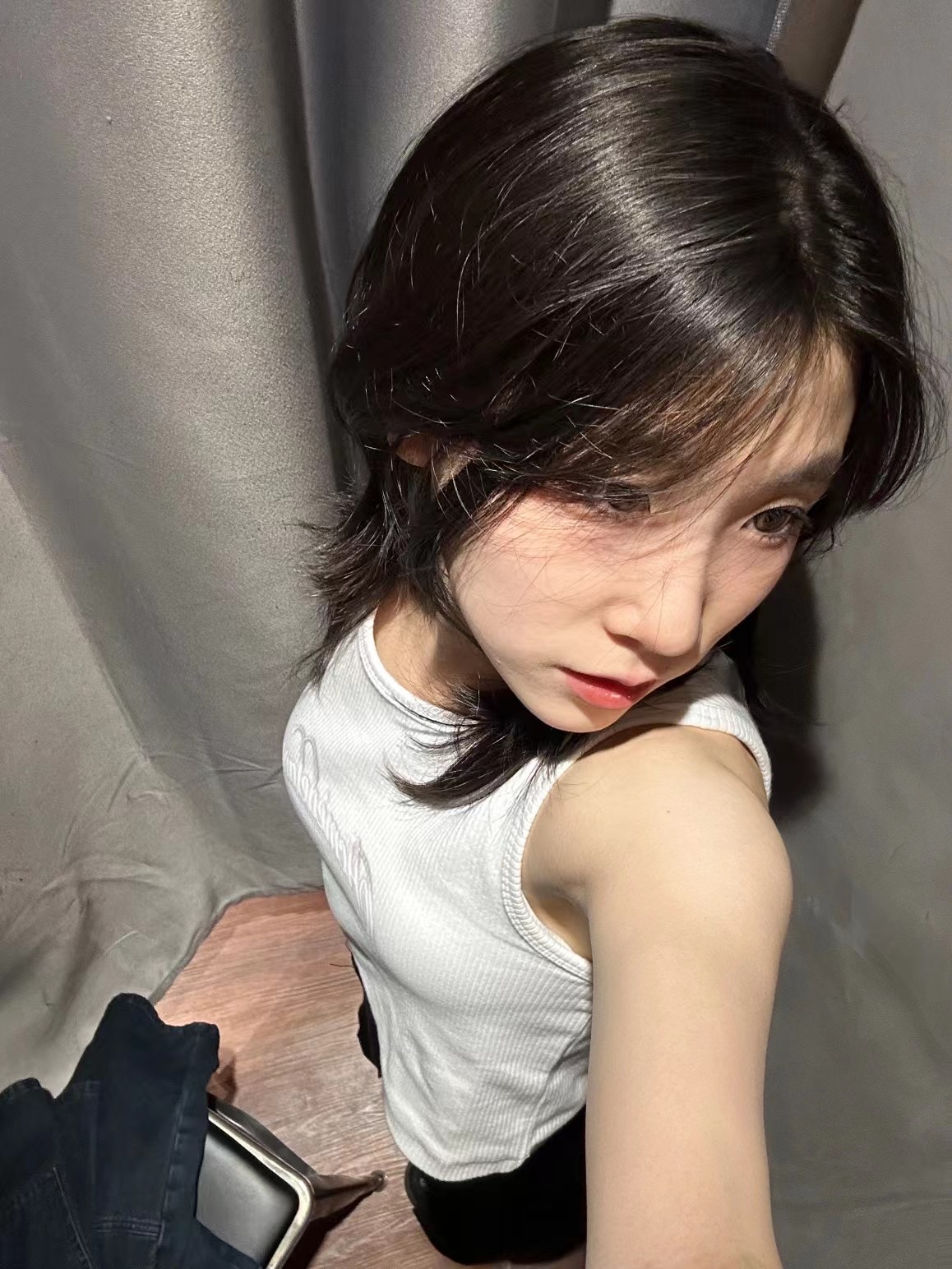 套路颜值超高的高中校花拍脚[25P/8V/617M]插图3