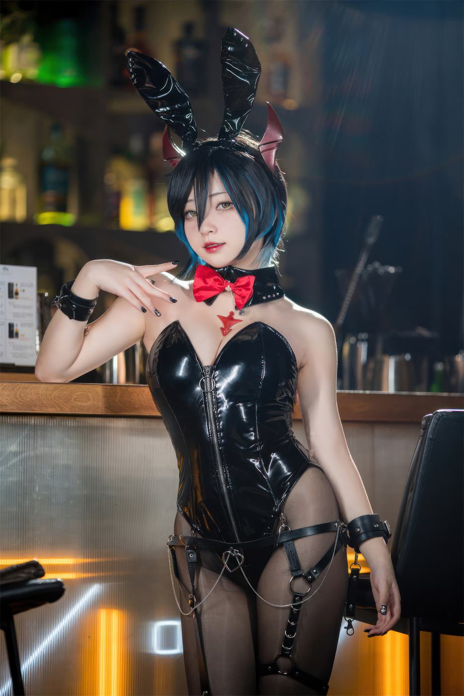 花铃 – 碧蓝航线 胡滕 兔女郎[126P/999MB]插图1