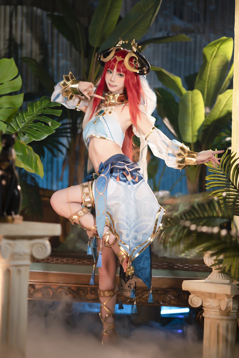 坂坂白 – 原神妮露[9P/203MB]插图1