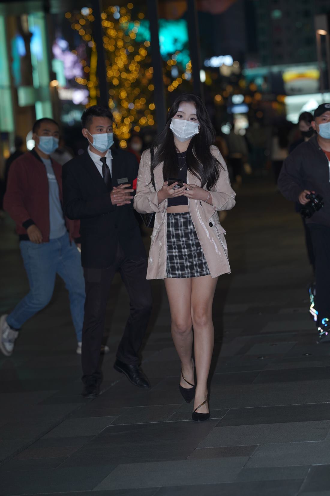 精选街拍作品 NO.4141 清秀格子裙[170P/527MB]插图1