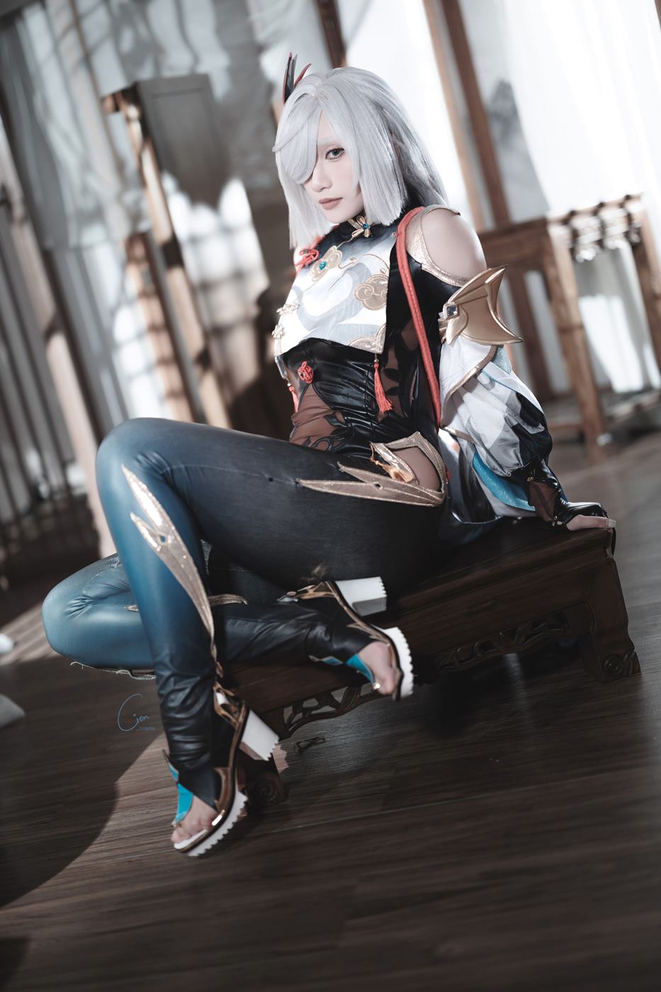 Cien恩恩 – 原神 申鹤[31P/89MB]插图3