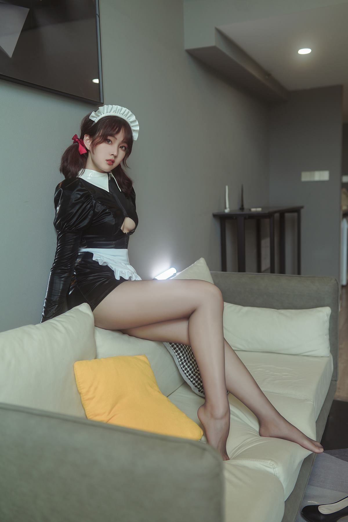 Natsuko夏夏子 – 漆黑钕仆[50P/468MB]插图3