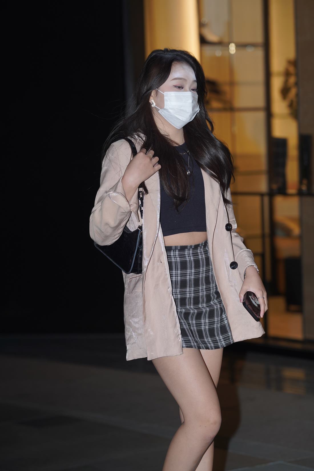 精选街拍作品 NO.4141 清秀格子裙[170P/527MB]插图2