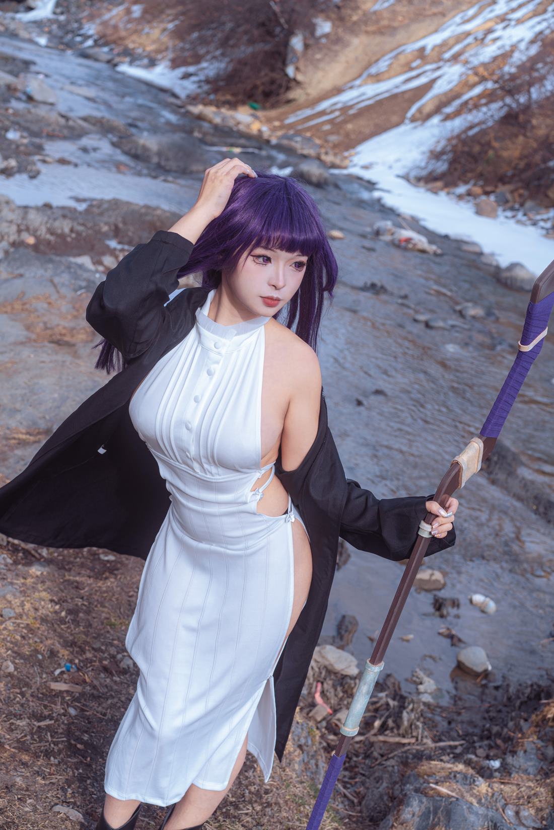 小和甜酒 & 橙风千雅 – 雪山 菲伦&芙莉莲[88P/568MB]插图