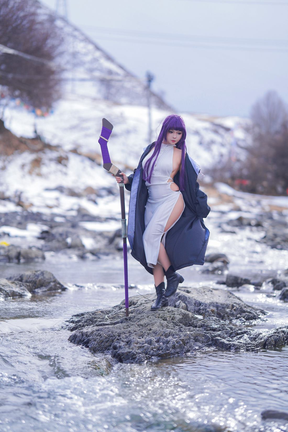 小和甜酒 & 橙风千雅 – 雪山 菲伦&芙莉莲[88P/568MB]插图1