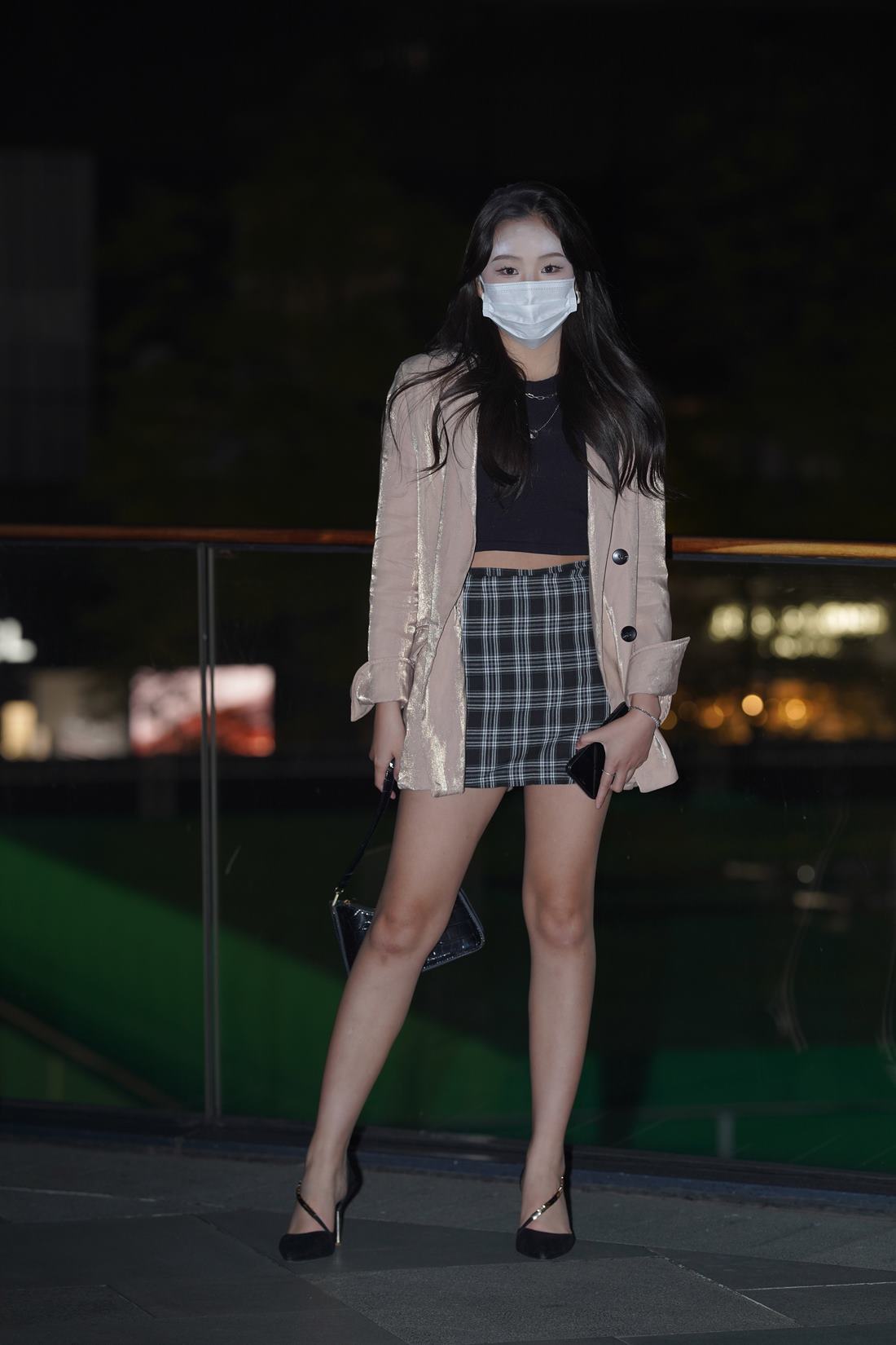 精选街拍作品 NO.4141 清秀格子裙[170P/527MB]插图4