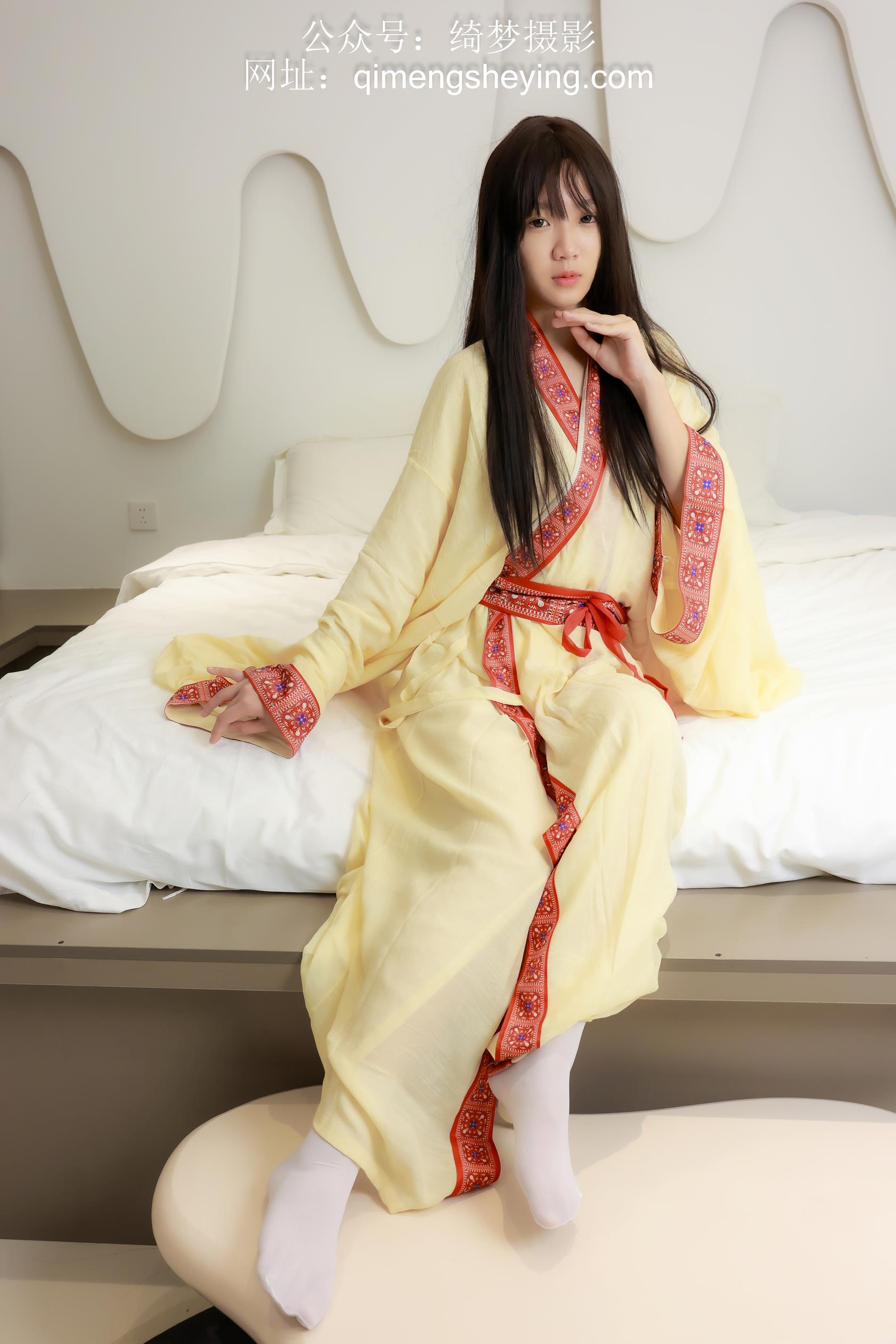 绮梦061期汉服白袜带花絮视频 [163P/1V/7.92G]插图1