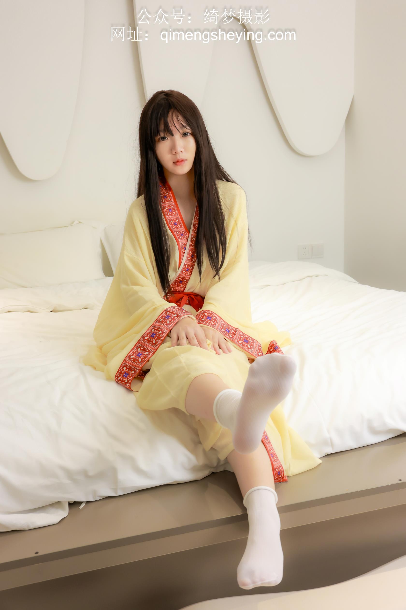 绮梦061期汉服白袜带花絮视频 [163P/1V/7.92G]插图2