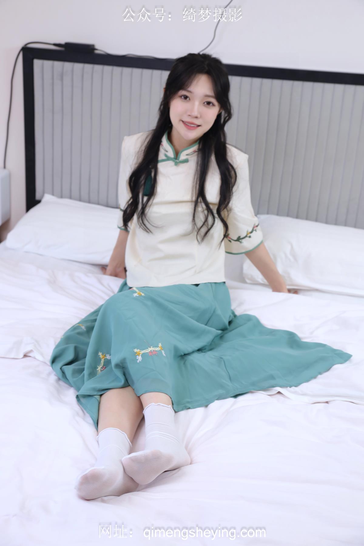 绮梦085期汉服小白袜 160P/1V/4.87G]插图8