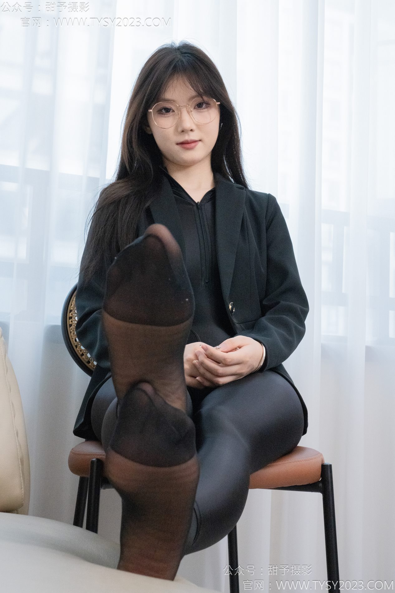 甜予摄影完整版-119期：璇璇-长靴、黑丝（脚尖加固）[127P/2V/10.1G]插图