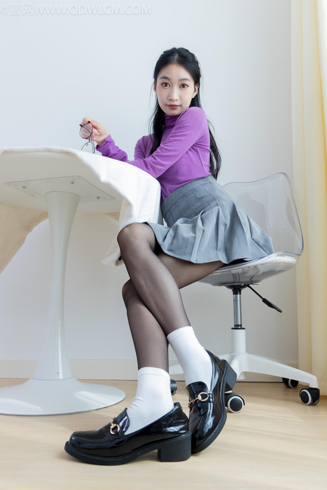 勿恋传媒2146期：小影-紫色韵味 [154P/1V/4.37G]插图5