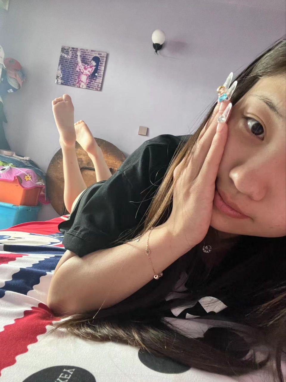 脚模面试脸足同框套路系列-035-37号-小解解[14P/5V/68MB]插图1