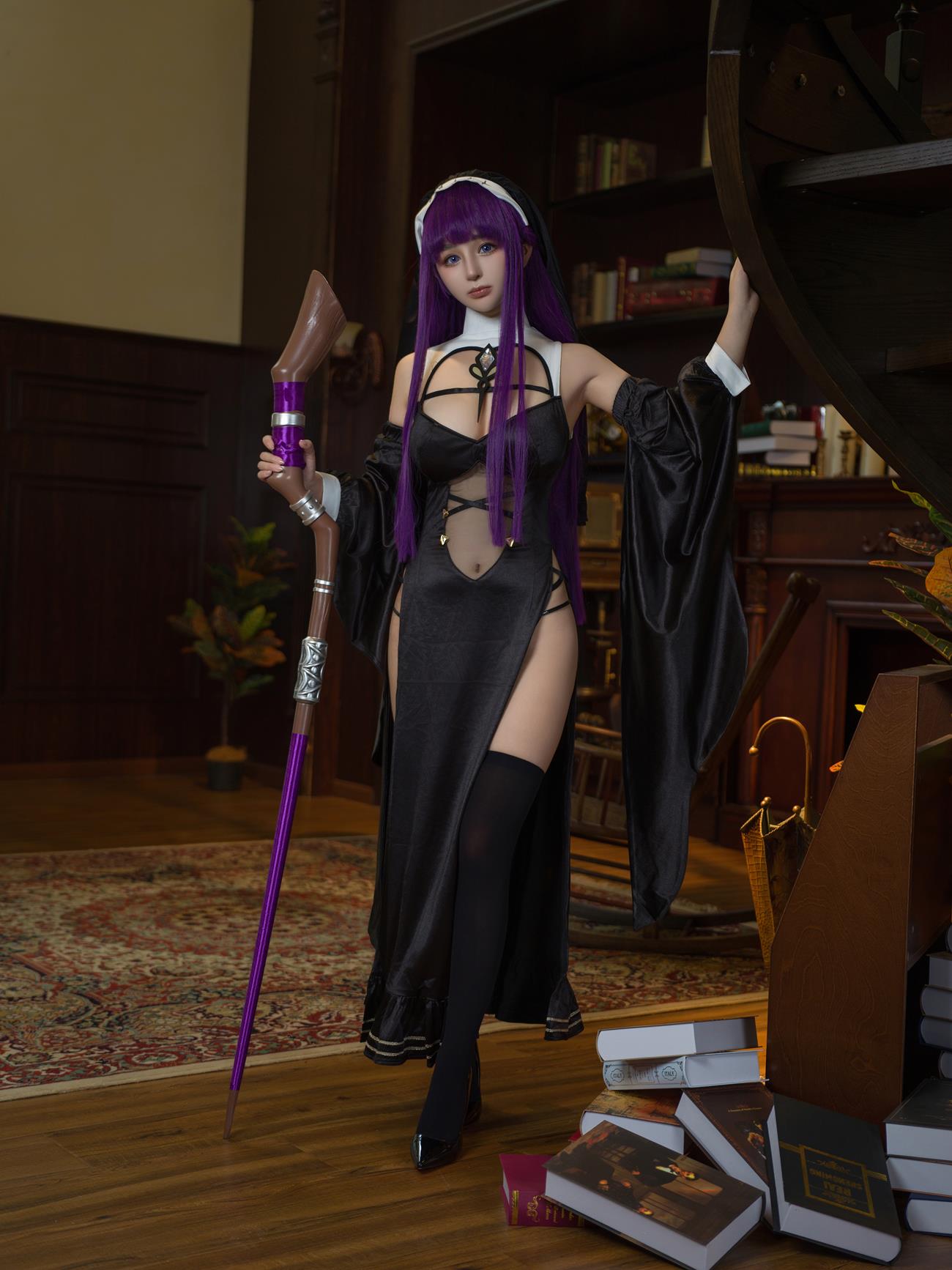 桜井宁宁 – 葬送的芙莉莲 黑菲伦[88P/1.93GB]插图1