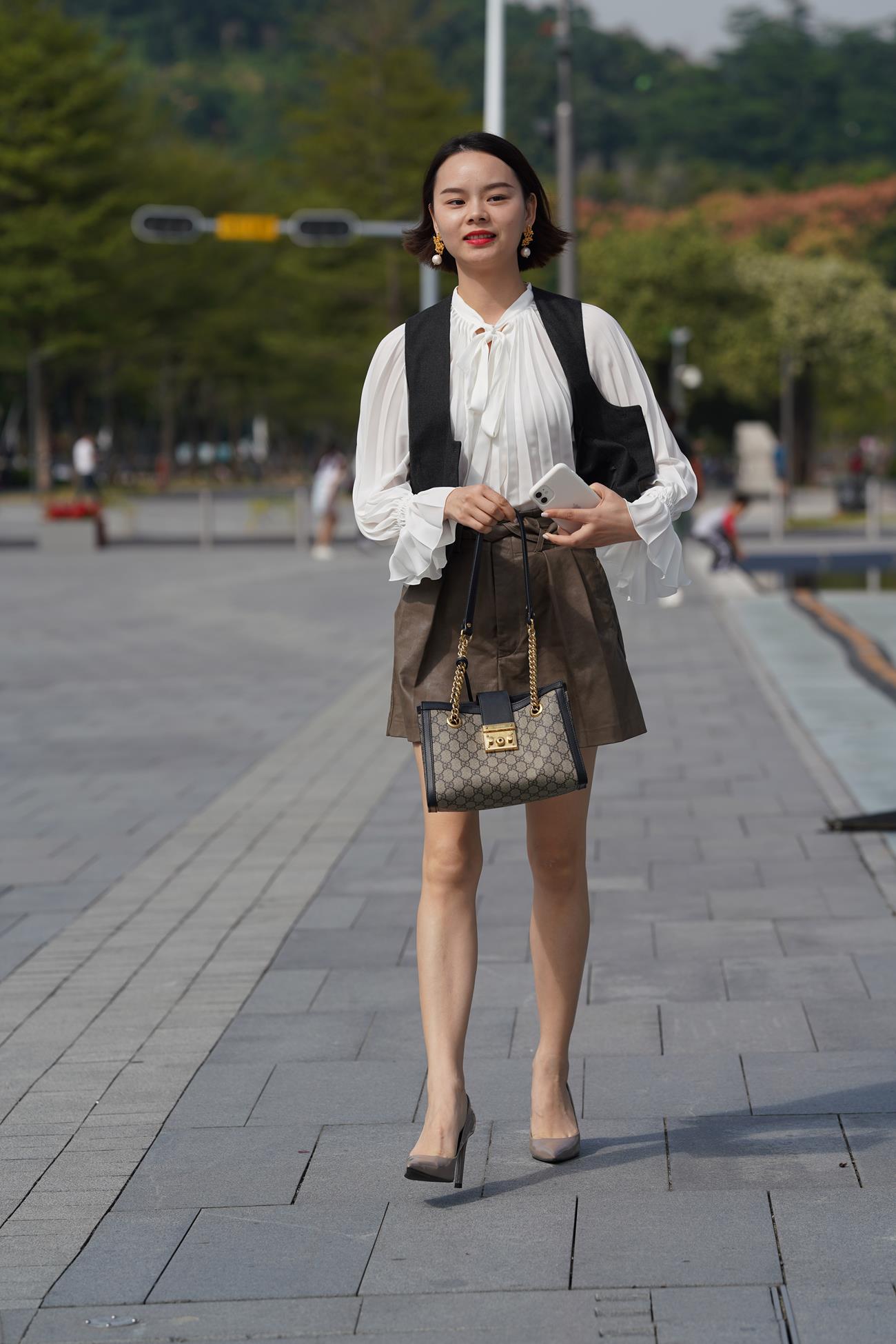 精选街拍作品 NO.4342 优雅气质短发女郎[90P/150MB]插图