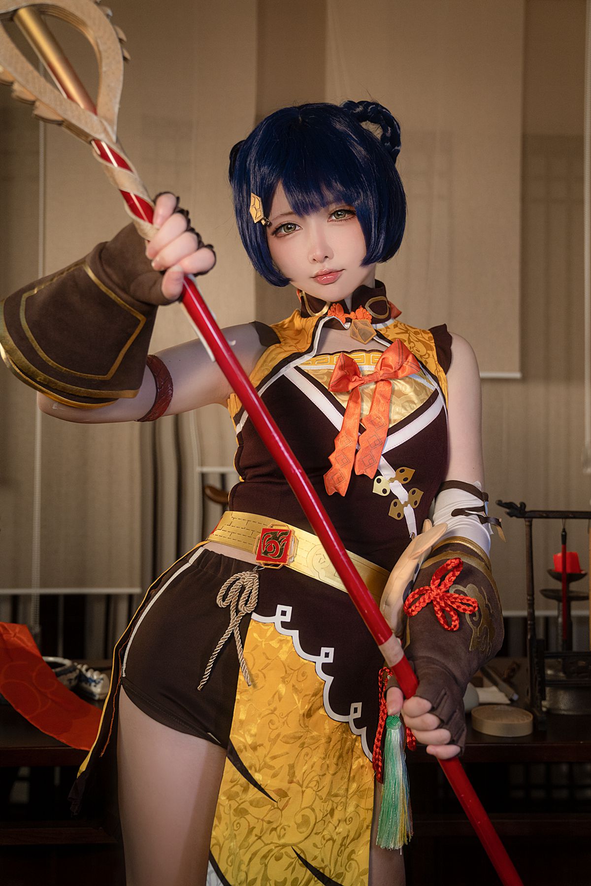 樱梨梨 – 原神 小香菱[37P/817MB]插图2