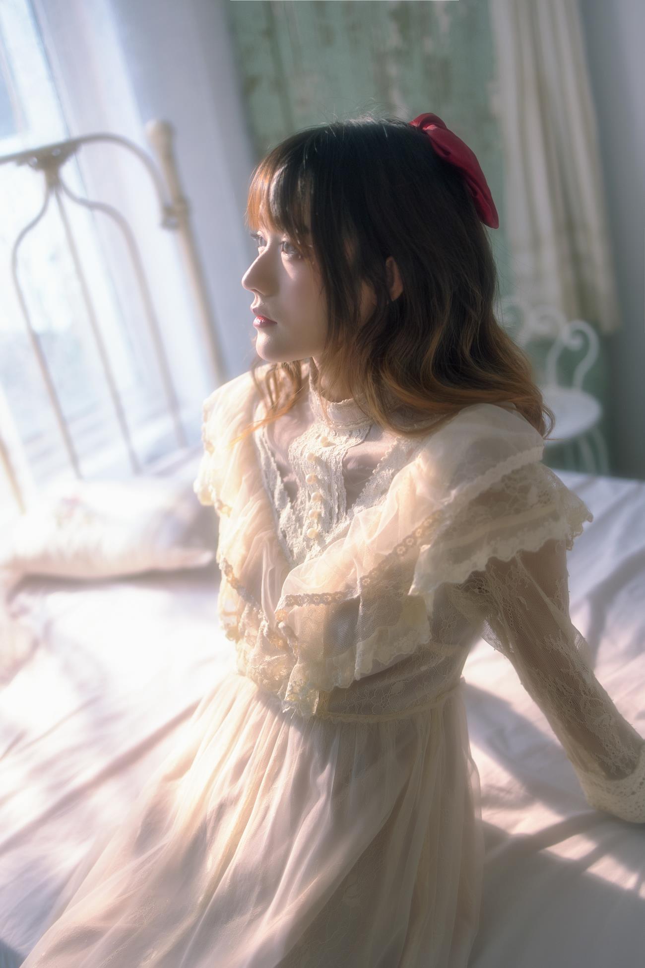 人气Coser@兔子Zzz不吃胡萝卜 蓝风铃[27P/241MB]插图1