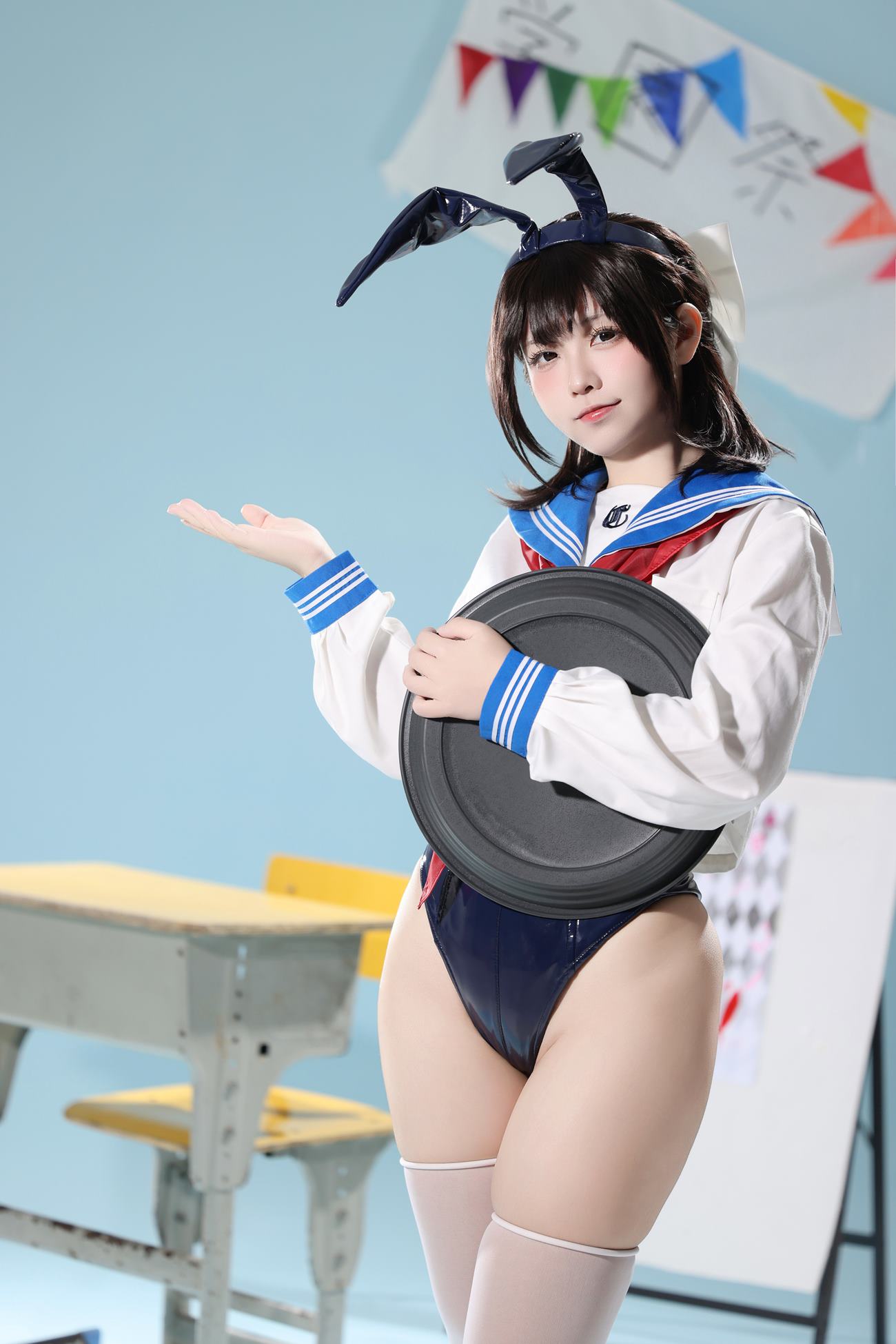 G44不会受伤 – 水手服兔女郎咖啡厅[27P/350MB]插图2