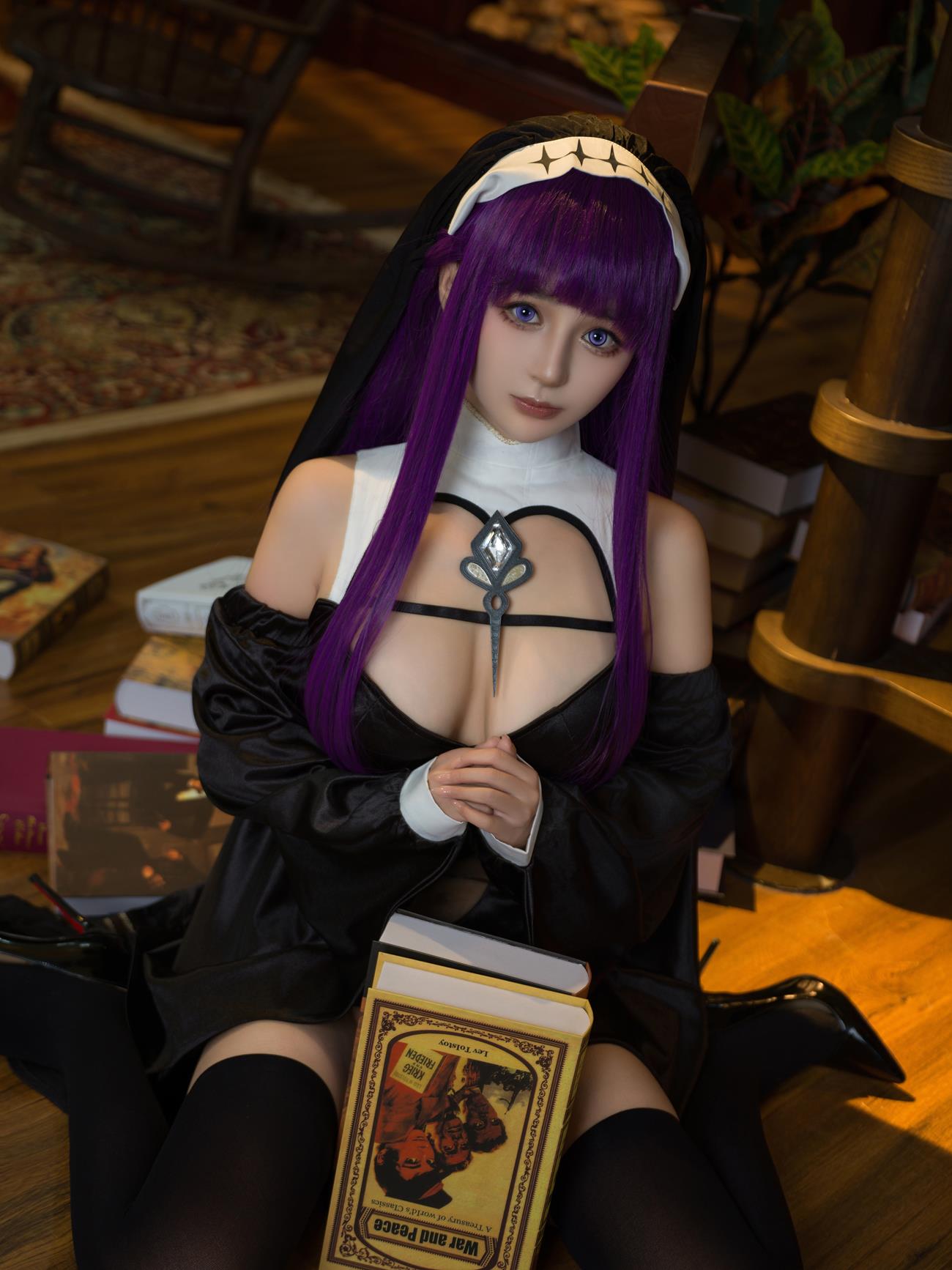 桜井宁宁 – 葬送的芙莉莲 黑菲伦[88P/1.93GB]插图