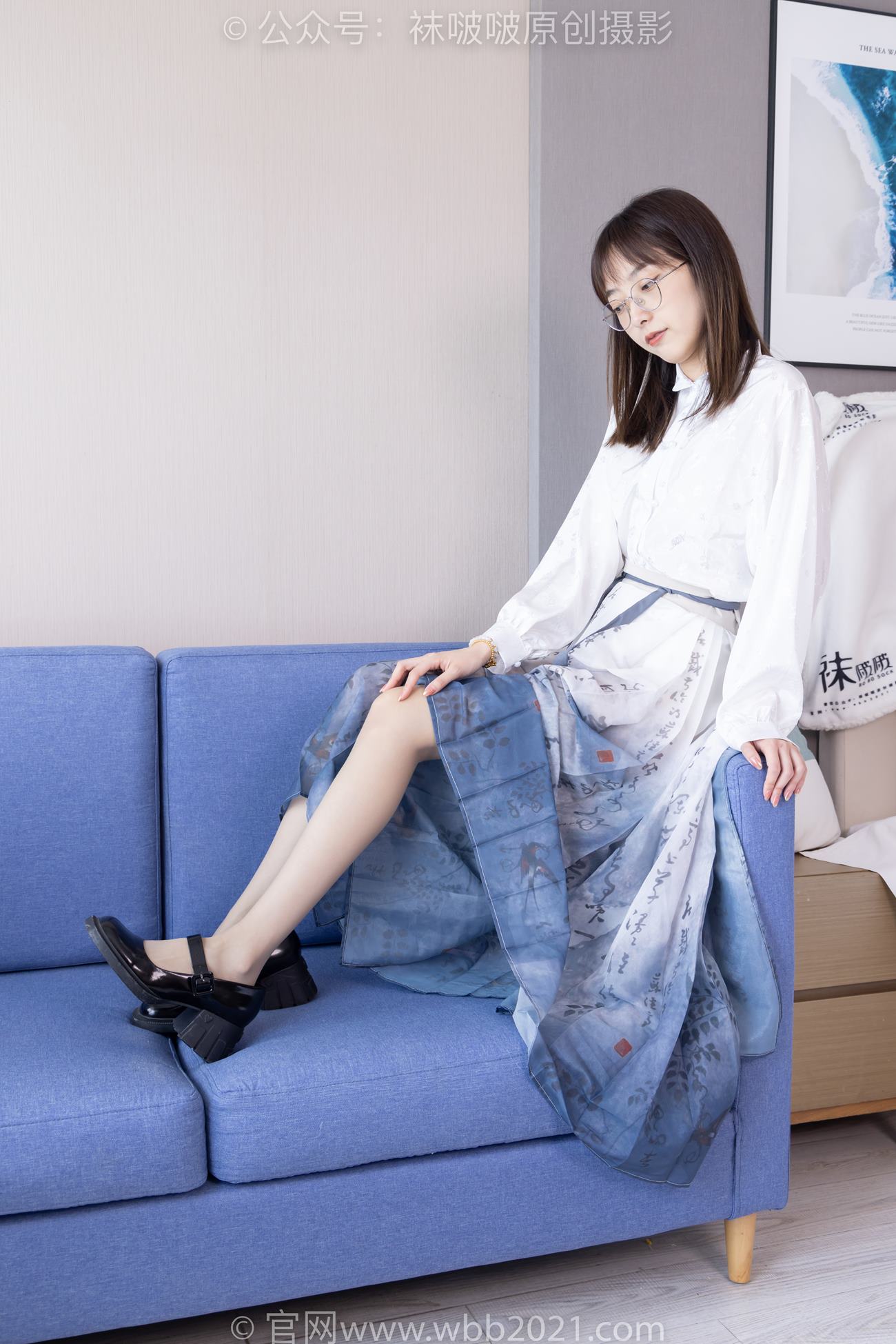 [BoBoSocks袜啵啵]NO.428 稚予-皮鞋、灰丝[150P/1V/6.05GB]插图2