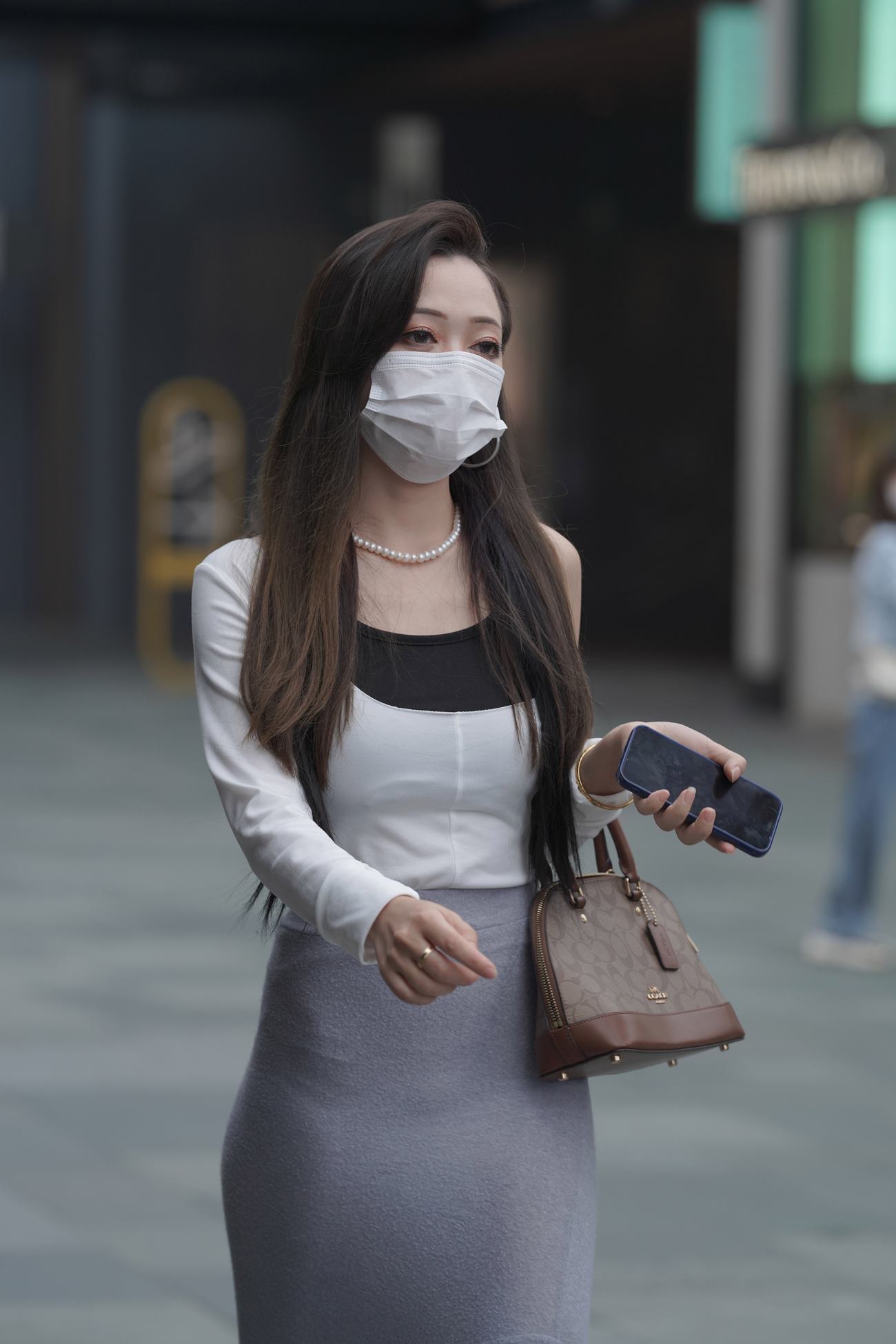 精选街拍作品 NO.4261 气质修身长裙[139P/327MB]插图1