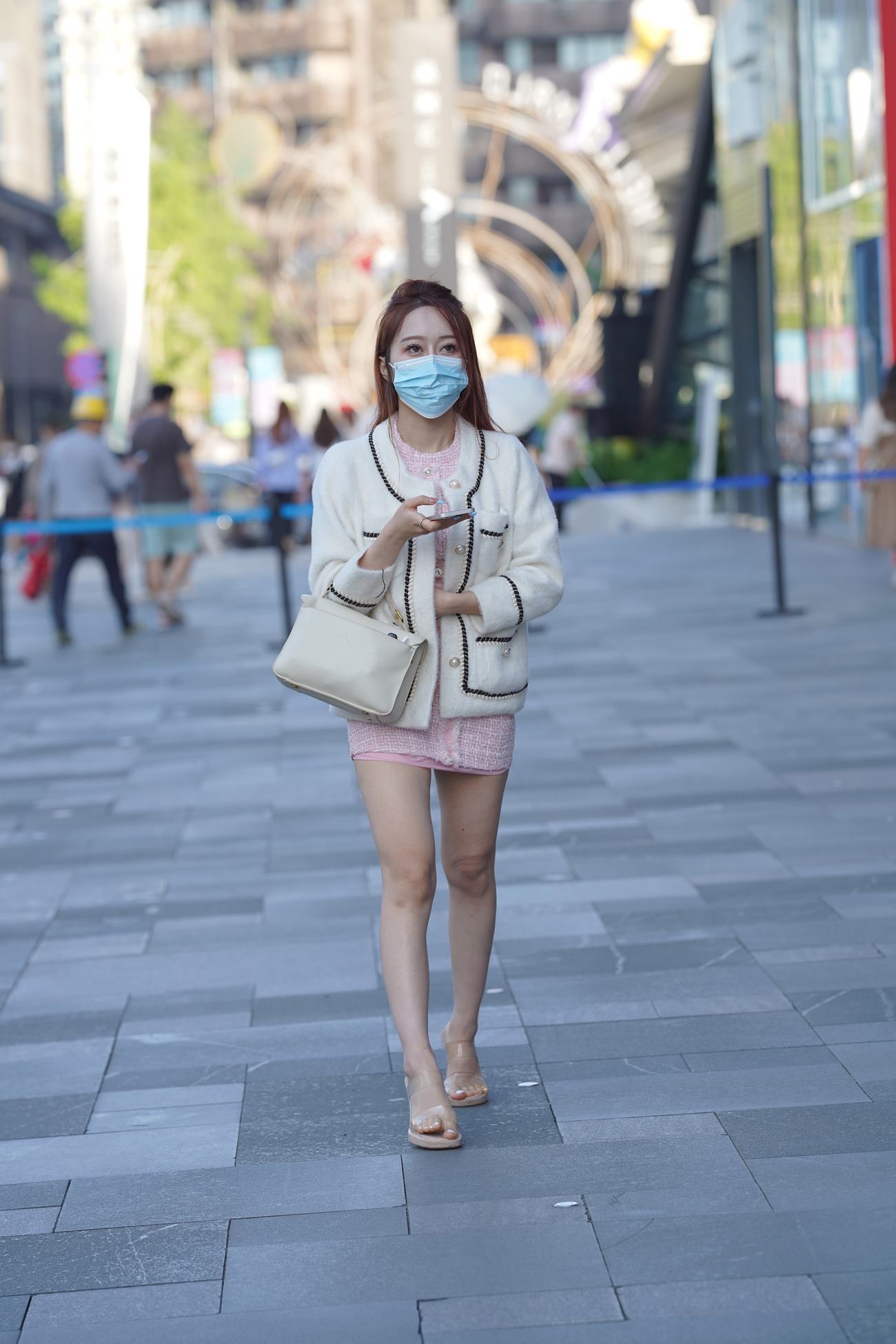 精选街拍作品 NO.4273 甜美小香风外套[89P/209MB]插图1