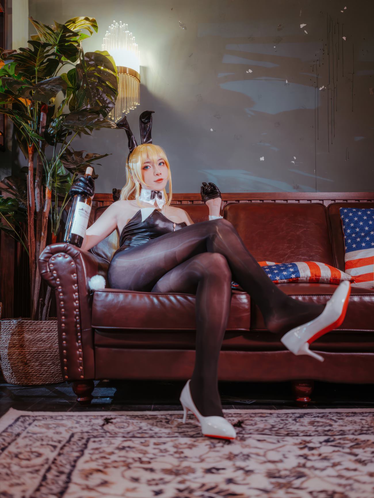 隼隼子 & 刺青Poi – 碧蓝航线 北卡罗来纳 华盛顿 兔女郎[40P/295MB]插图