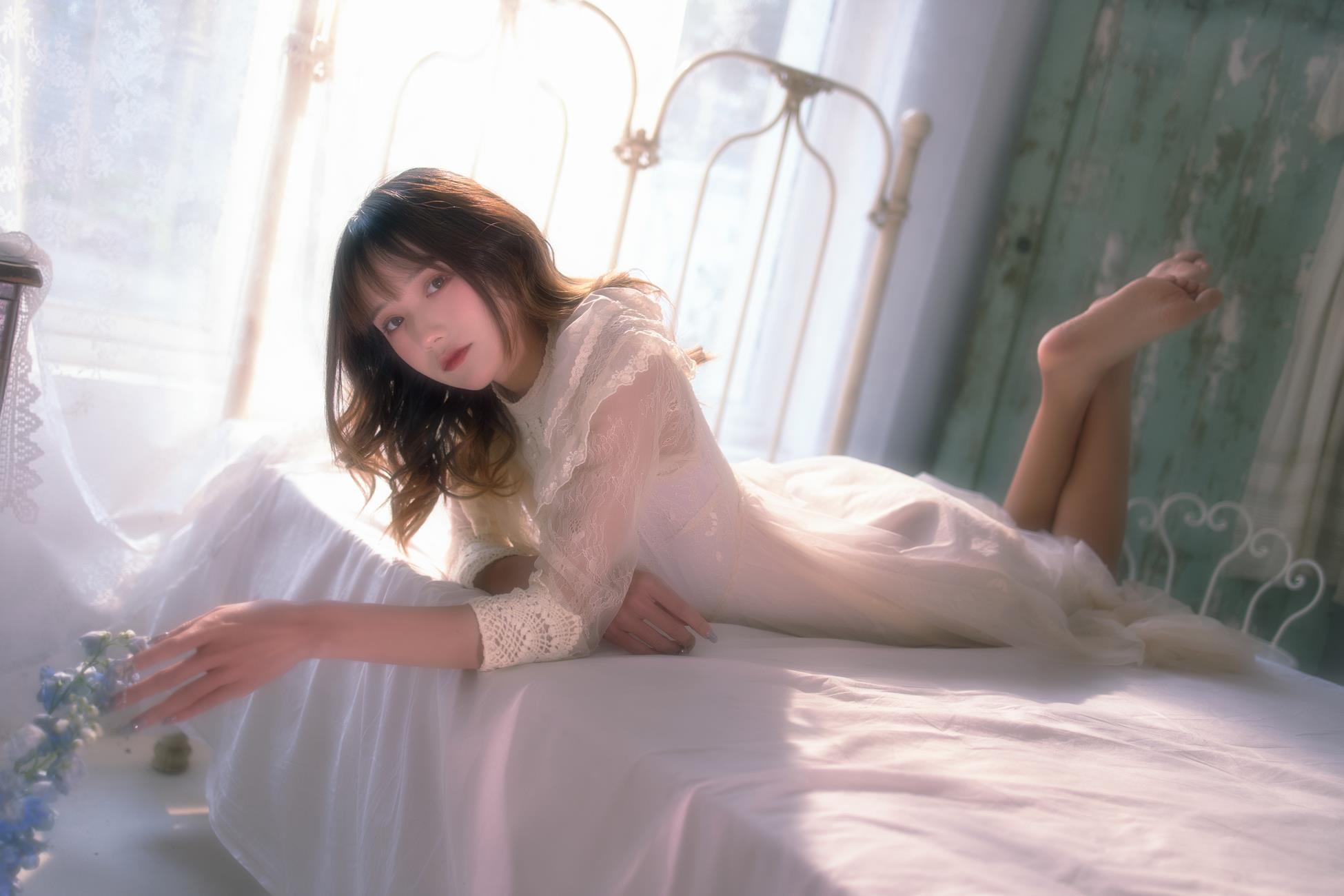 人气Coser@兔子Zzz不吃胡萝卜 蓝风铃[27P/241MB]插图2