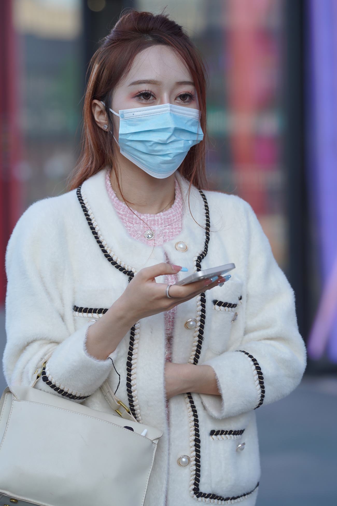 精选街拍作品 NO.4273 甜美小香风外套[89P/209MB]插图2