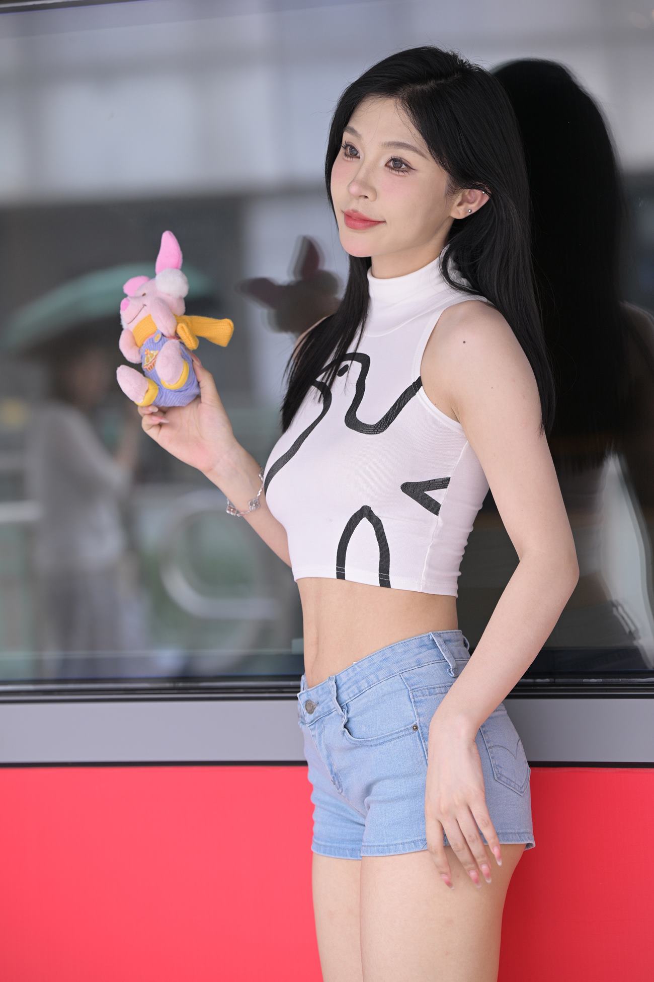 精选街拍作品 NO.4197 青春甜美牛仔短裤[116P/256MB]插图2