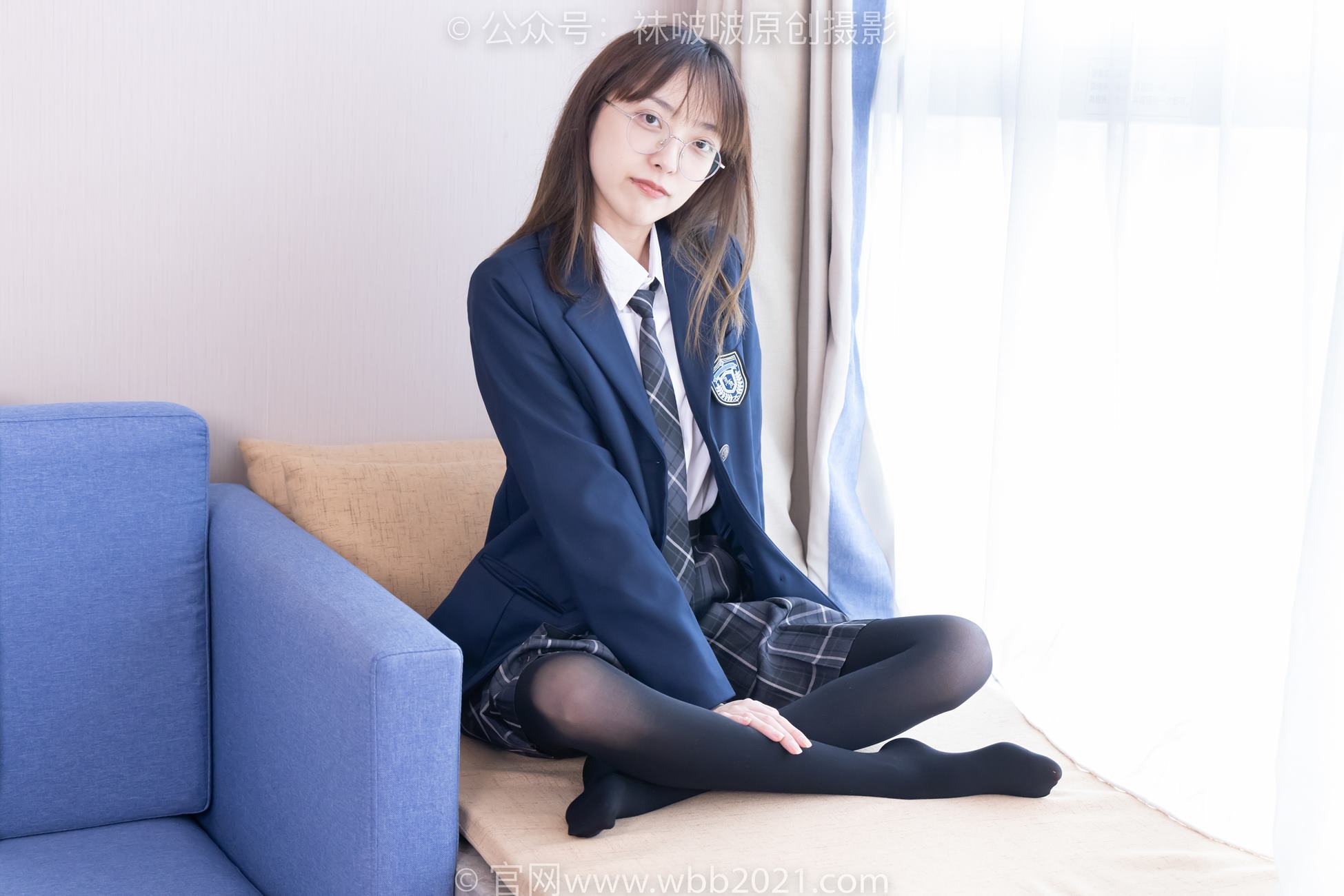 [BoBoSocks袜啵啵]NO.432 稚予-皮鞋、厚黑丝、jk至服[184P/1V/6.83GB]插图3