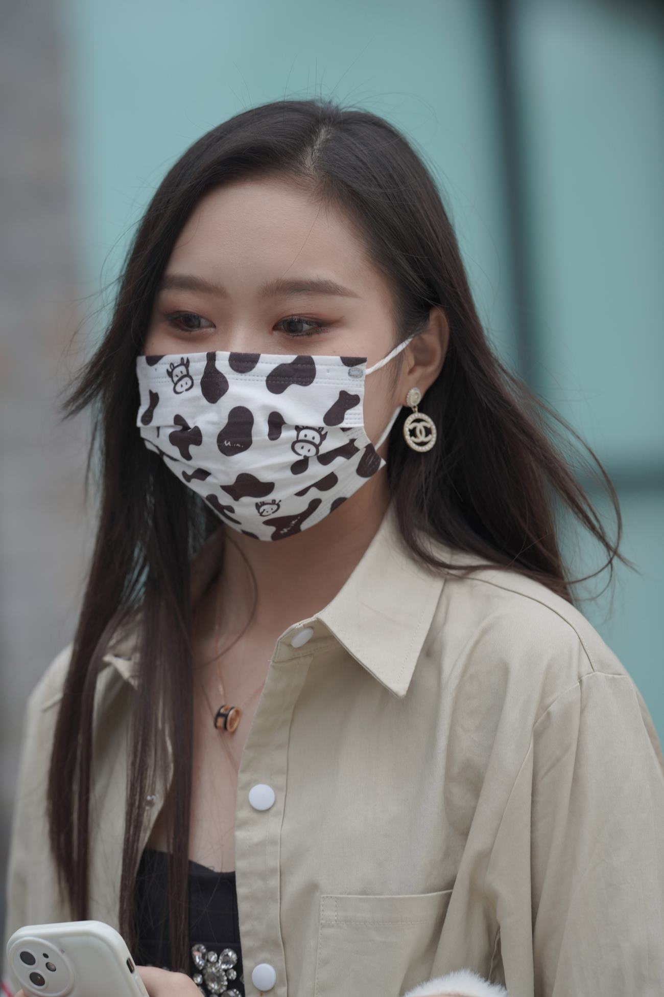 精选街拍作品 NO.4260 精致黑色掉吊带裙[90P/203MB]插图3