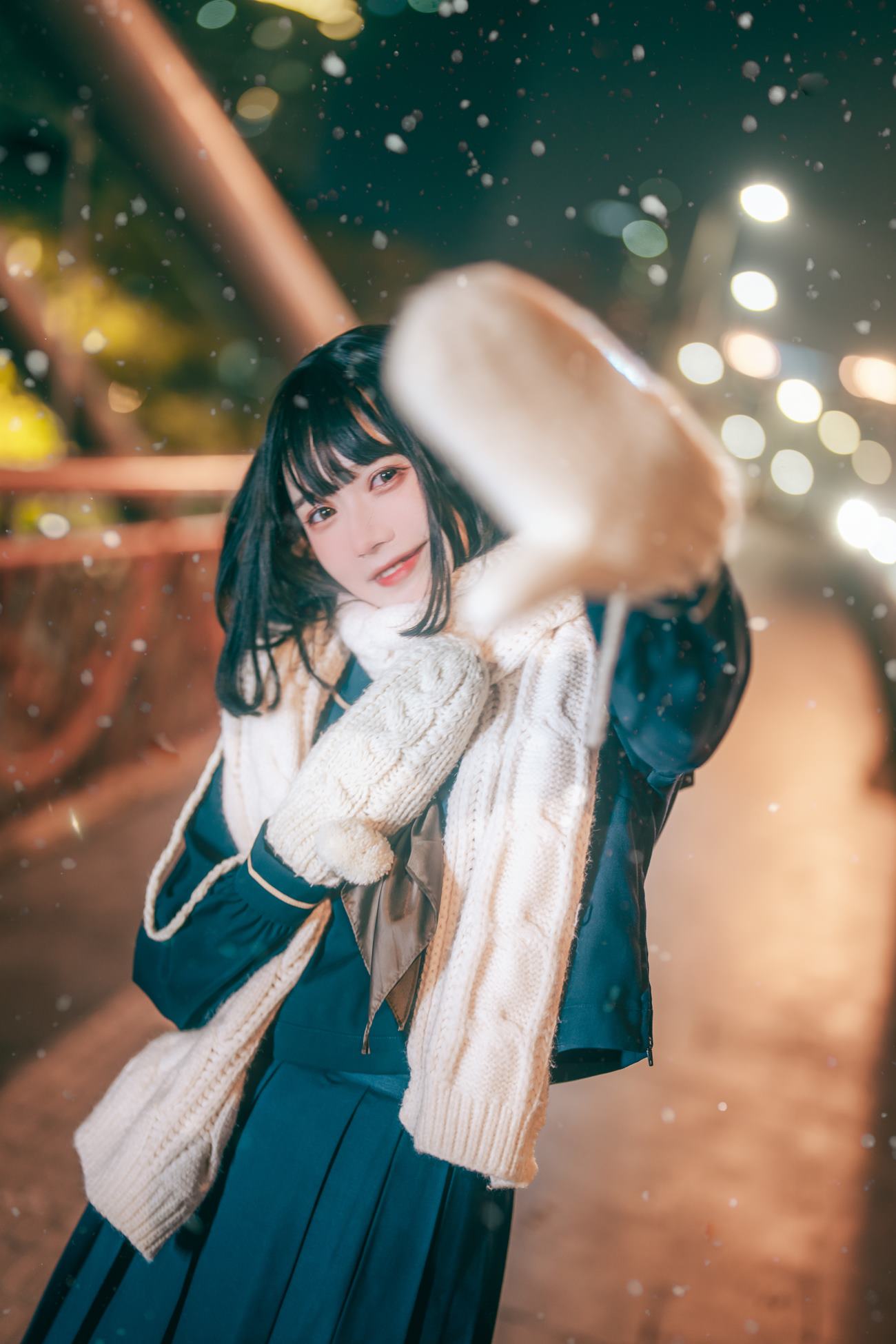 人气Coser@兔子Zzz不吃胡萝卜 雪夜[22P/222MB]插图3