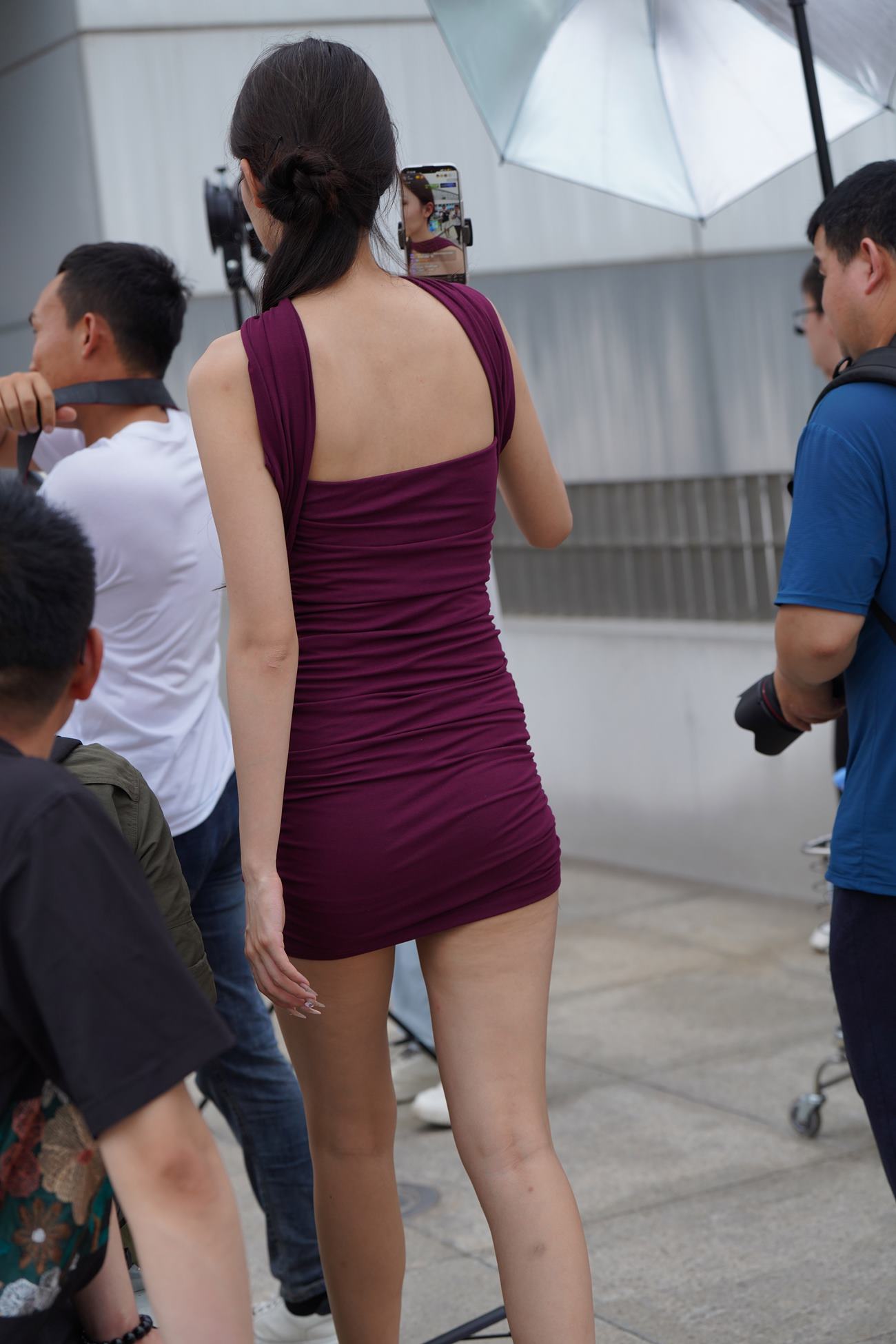 精选街拍作品 NO.4286 红色修身短裙[176P/406MB]插图4