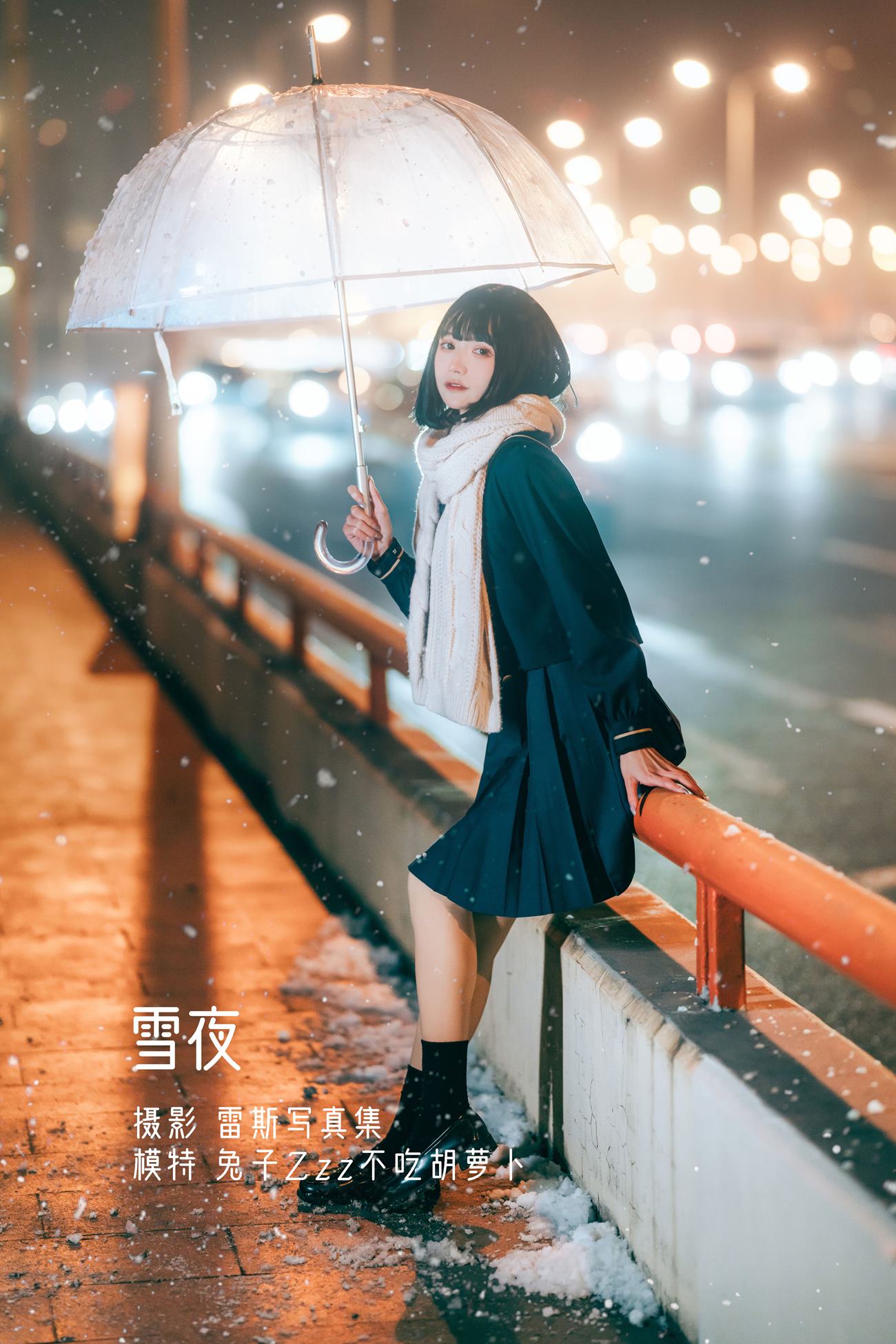 人气Coser@兔子Zzz不吃胡萝卜 雪夜[22P/222MB]插图