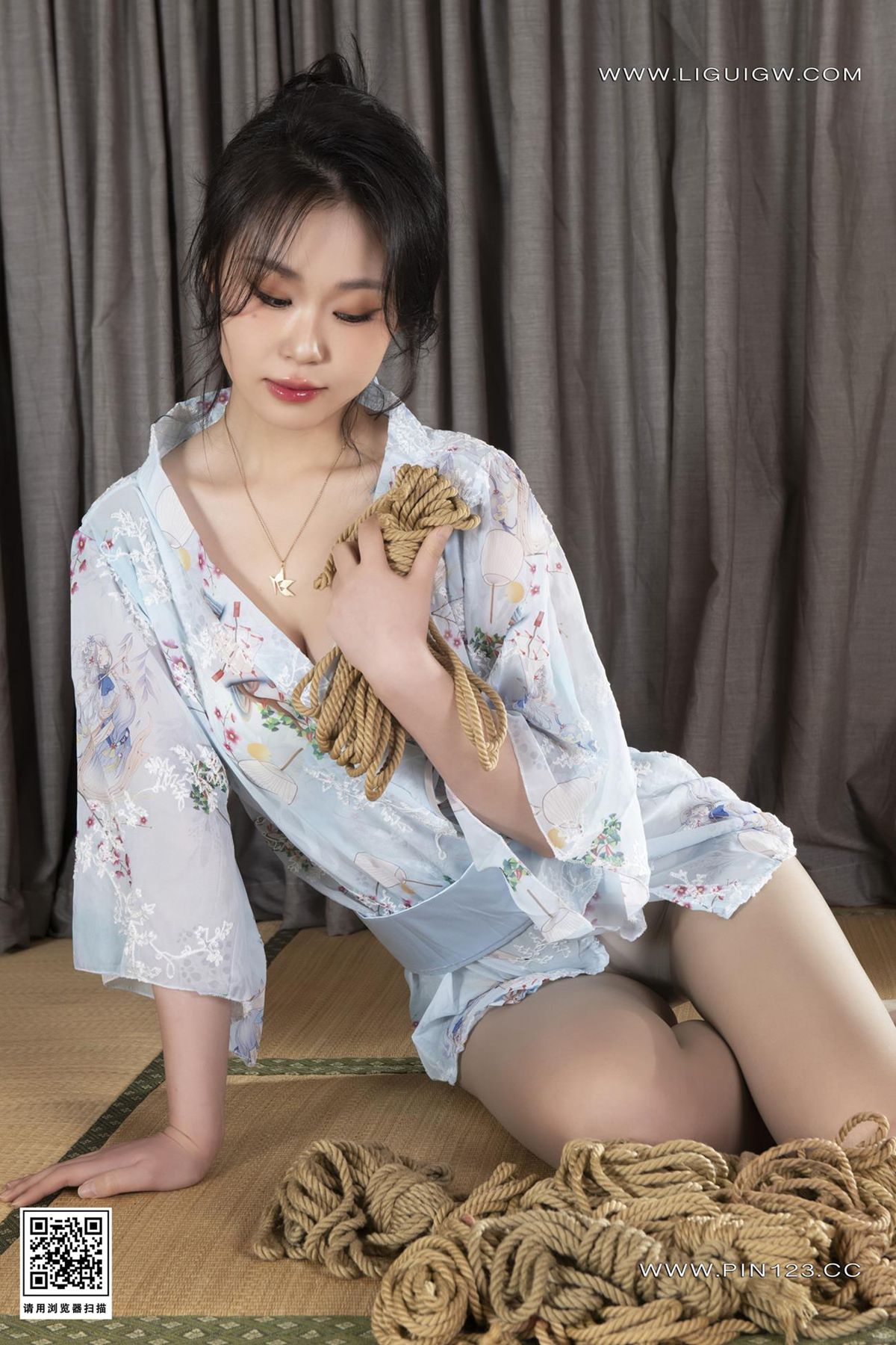 [Ligui丽柜] 2024.12.06《绳缚丽莲》尔尔 [54P/72MB]插图1