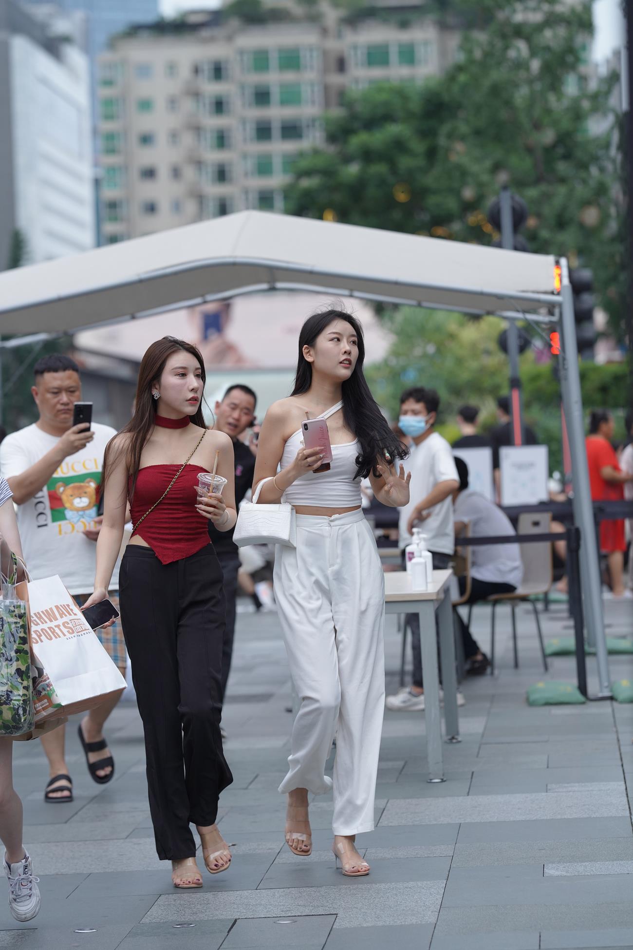 精选街拍作品 NO.4406 白色系优雅气质[128P/336MB]插图