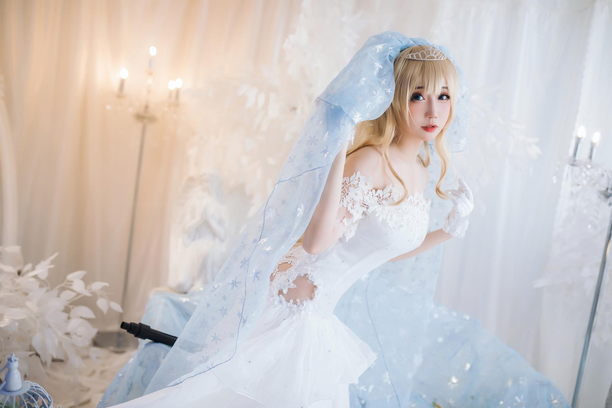焖焖碳 – 少女前线 索米 婚纱[42P/148MB]插图2