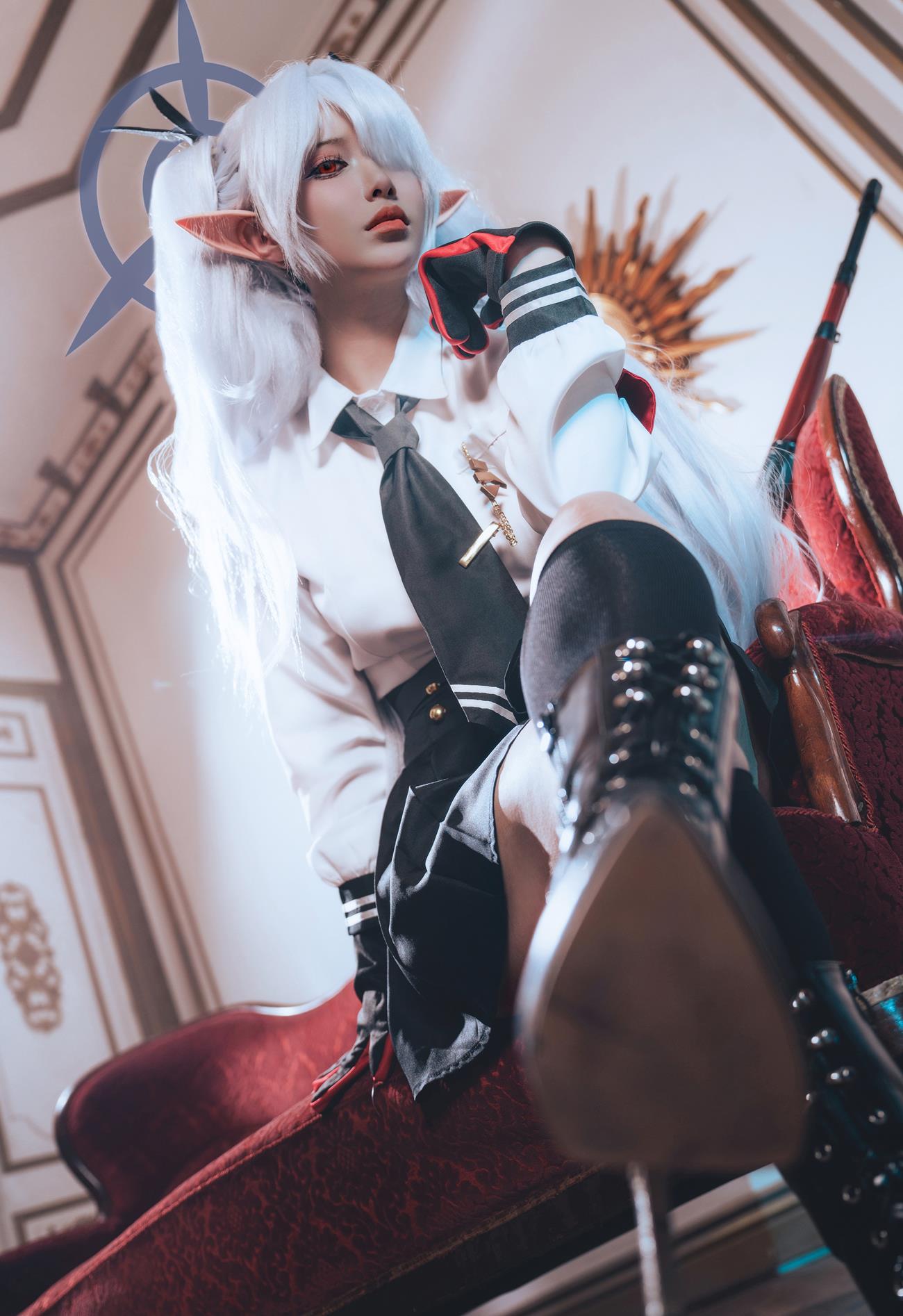 铁板烧鬼舞w – 蔚蓝档案 银镜伊织[17P/118MB]插图