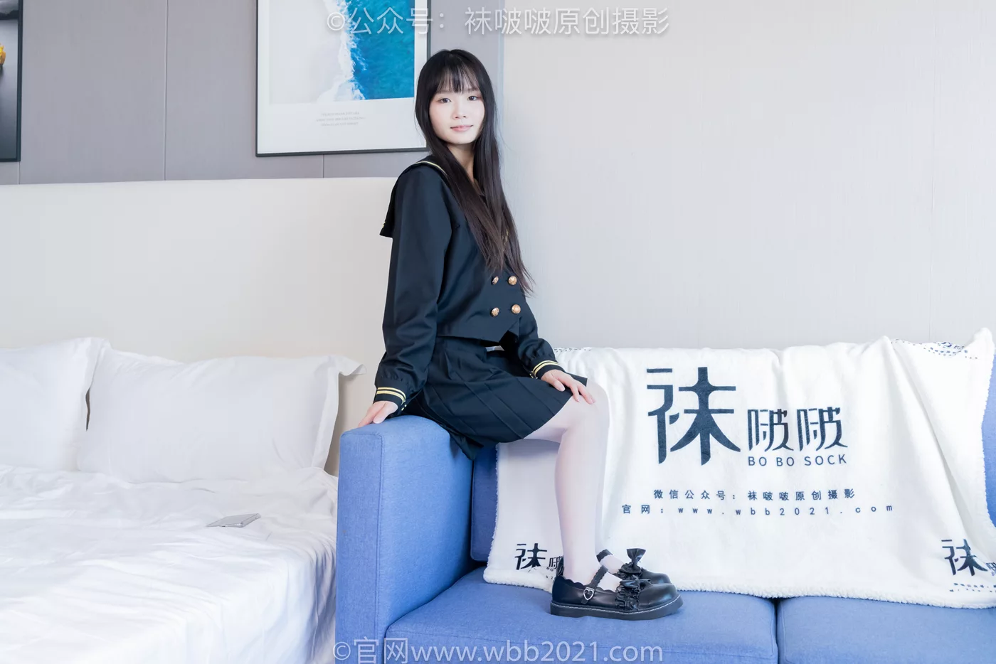 [BoBoSocks袜啵啵]NO.450 甜甜圈 皮鞋、白丝、裸足、裸足印泥踩脚印剧情[142P/1V/7.55GB]插图2