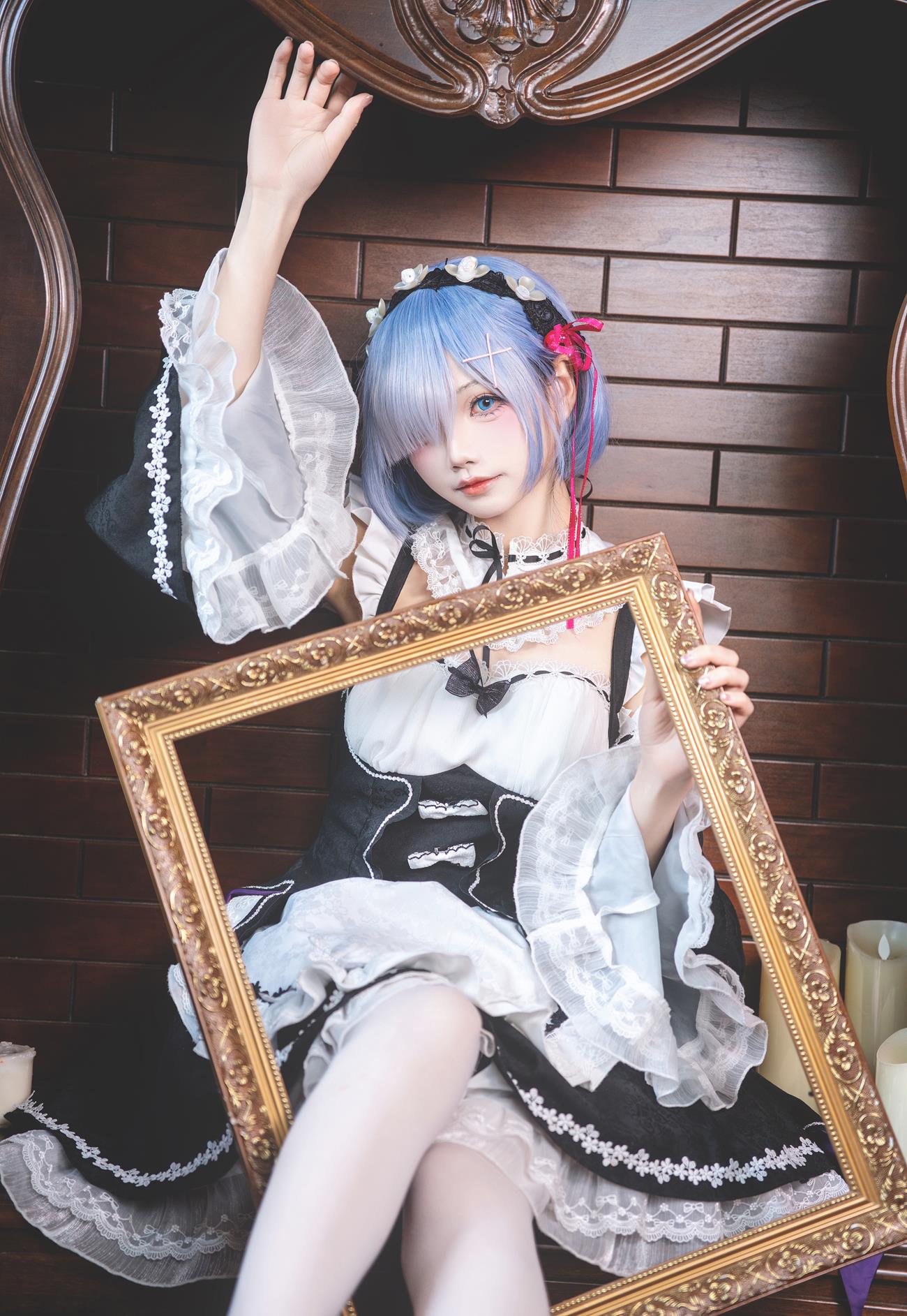 Shika小鹿鹿 – 蕾姆[18P/386MB]插图3